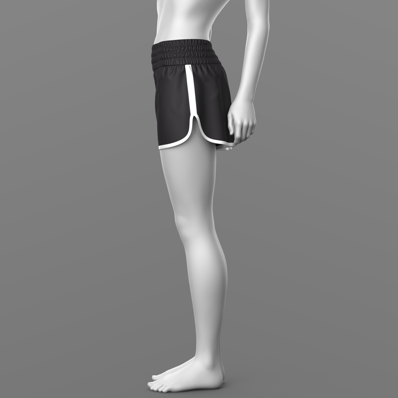 Sports Shorts 03v G8 Female by N/A