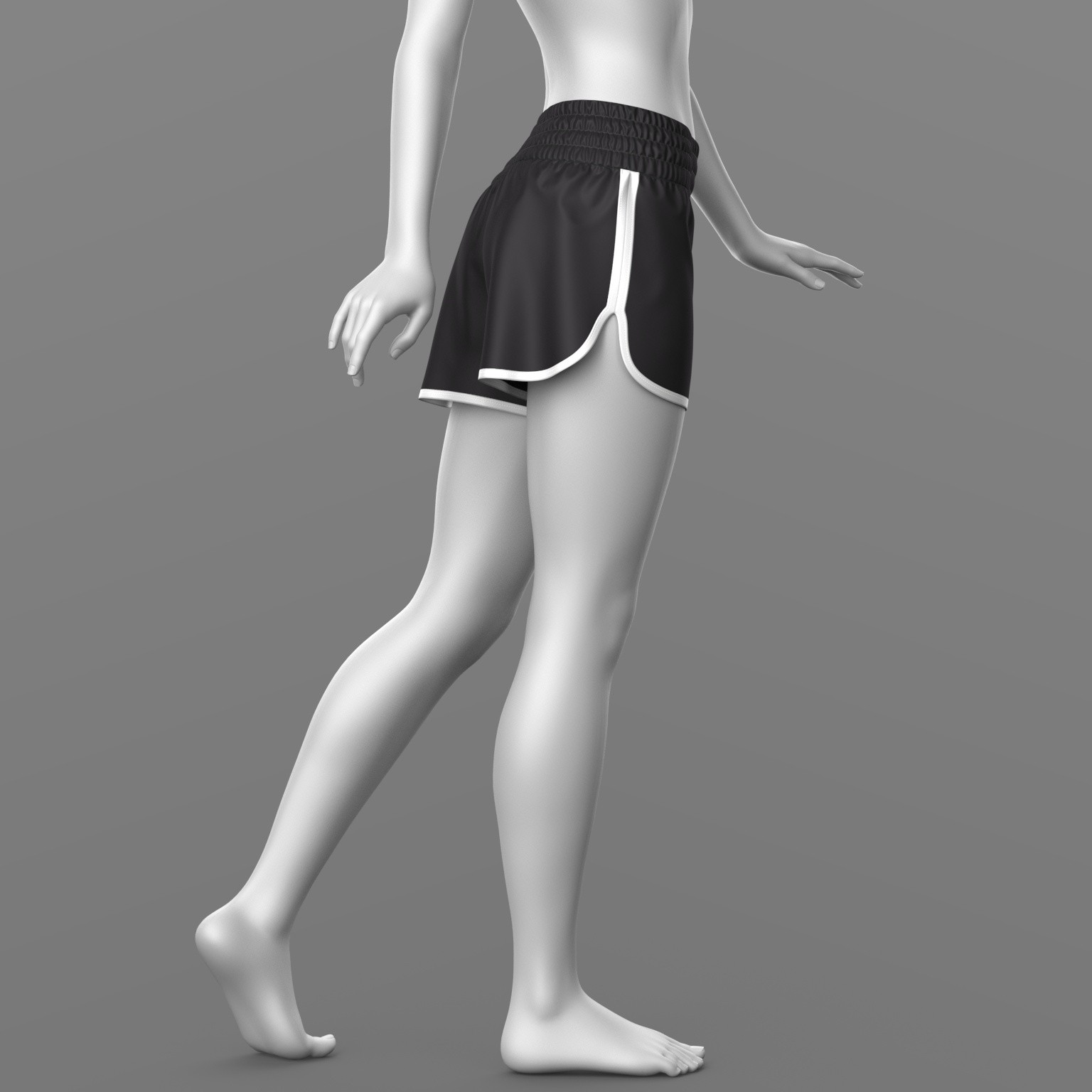 Sports Shorts 03v G8 Female by N/A