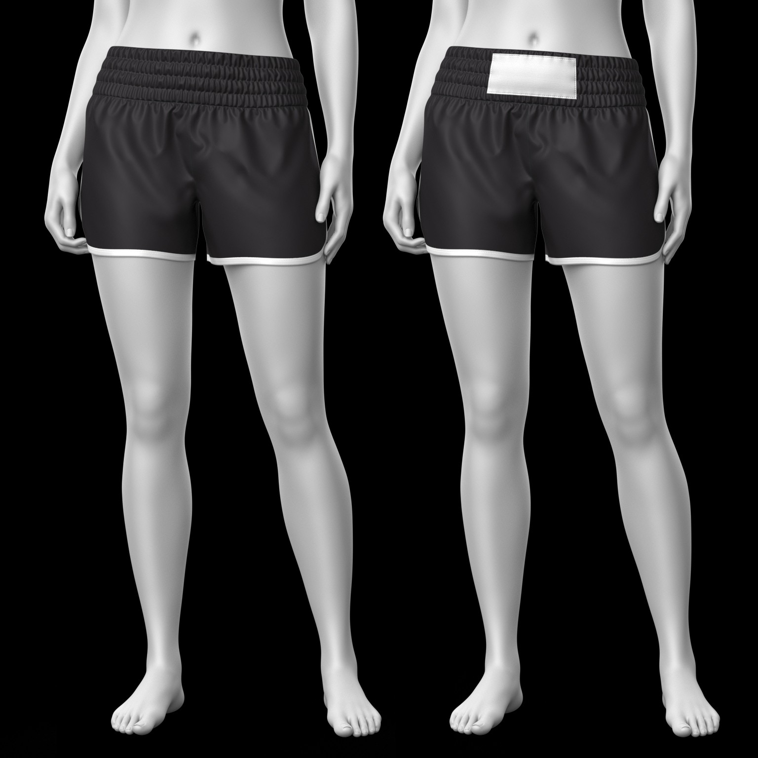 Sports Shorts 03v G8 Female by N/A