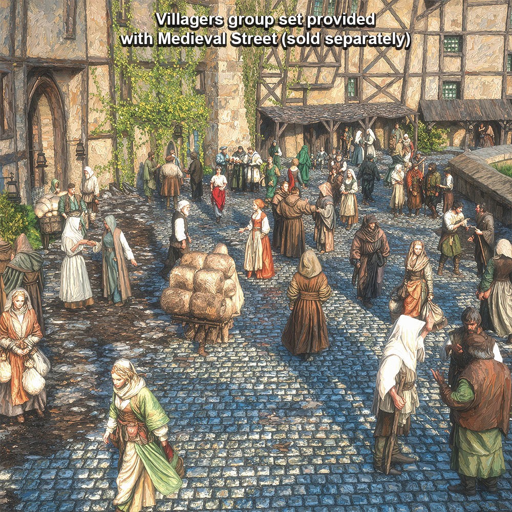 150 LOWREZ Medieval People for Daz Studio by N/A