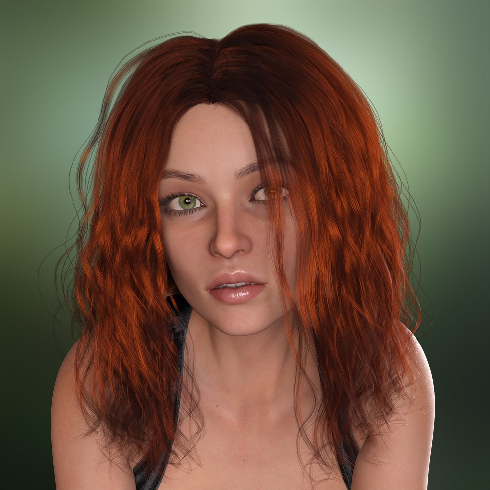 Prae-Nami Hair For G8/G9 Daz by N/A