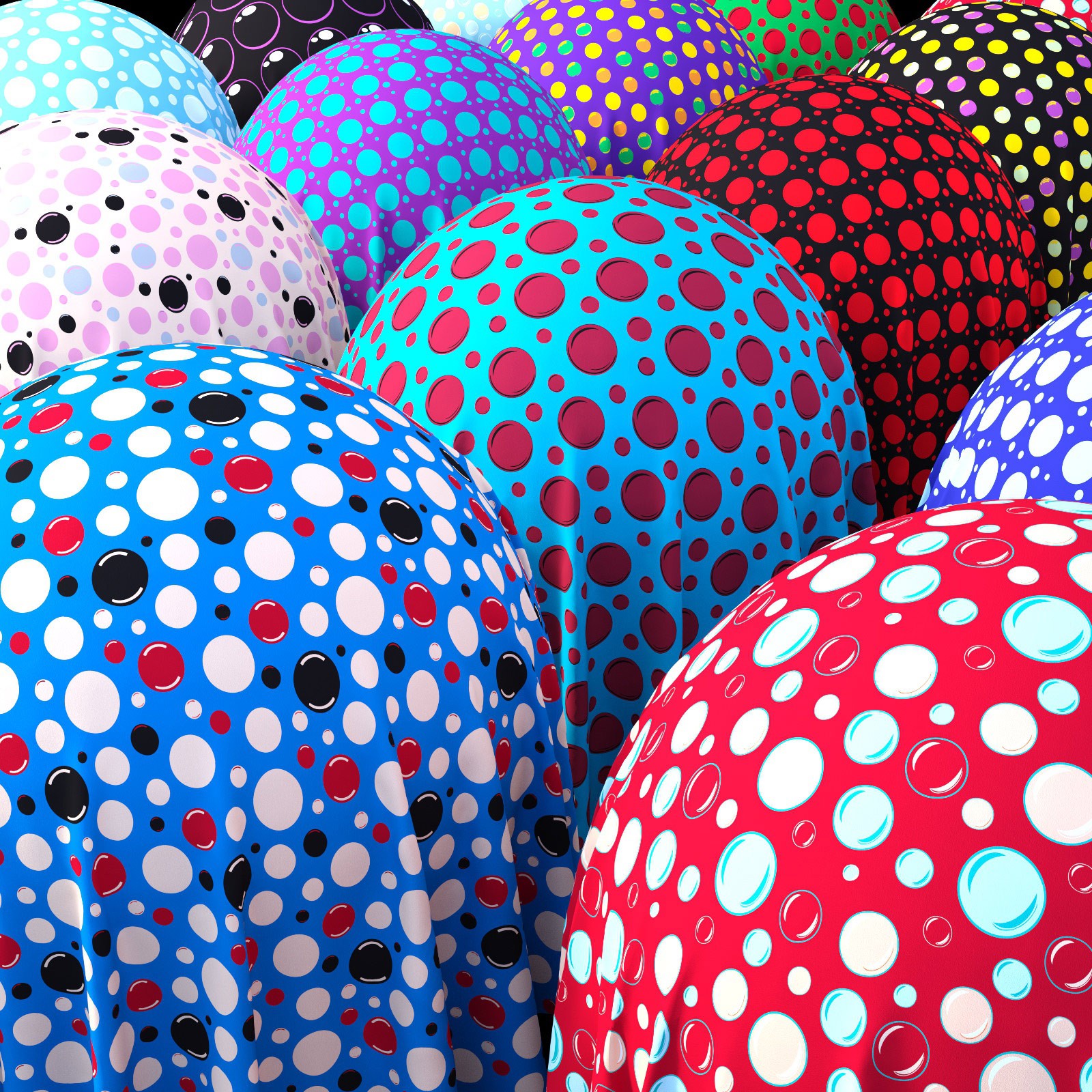 Bubble Bliss Fabric Iray Shaders - MR by N/A