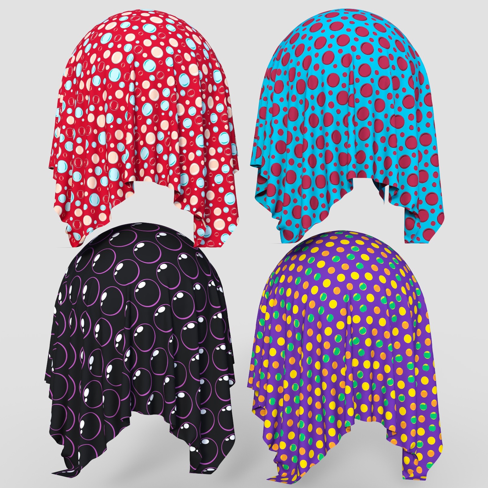 Bubble Bliss Fabric Iray Shaders - MR by N/A