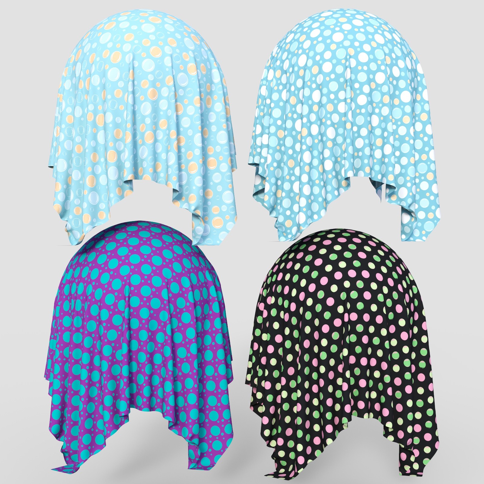 Bubble Bliss Fabric Iray Shaders - MR by N/A