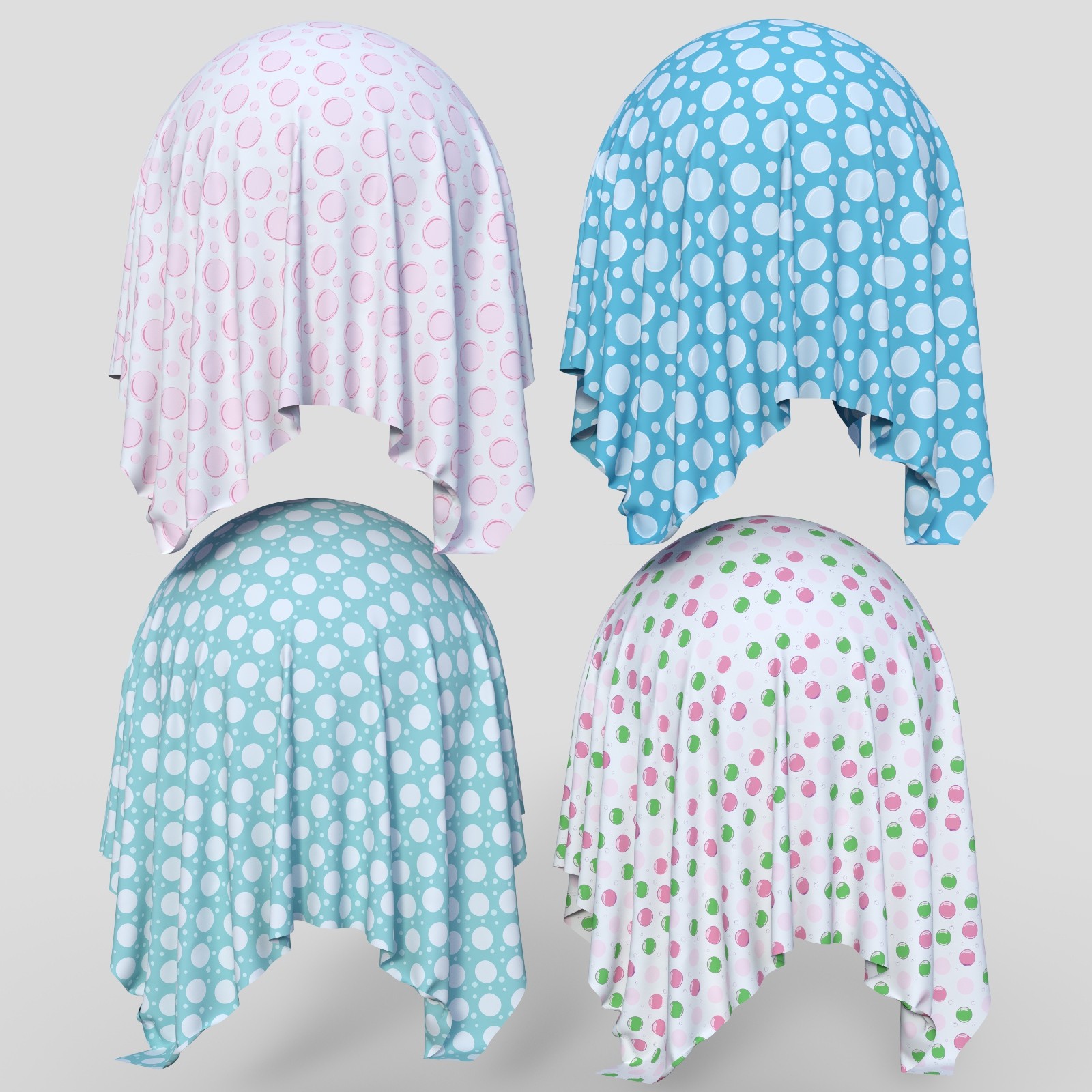 Bubble Bliss Fabric Iray Shaders - MR by N/A