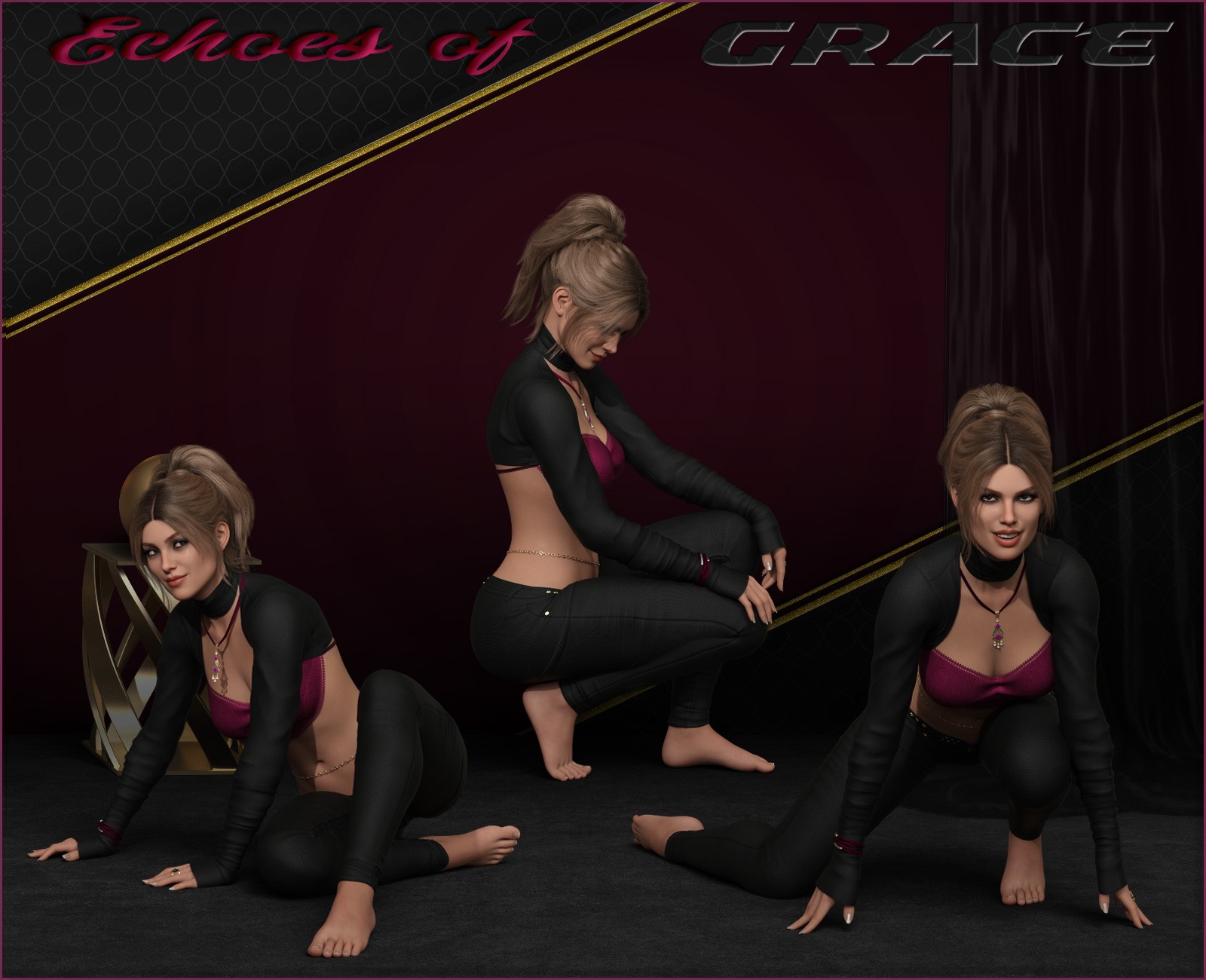 Echoes  Of Grace - Poses for G9F-G8F by N/A