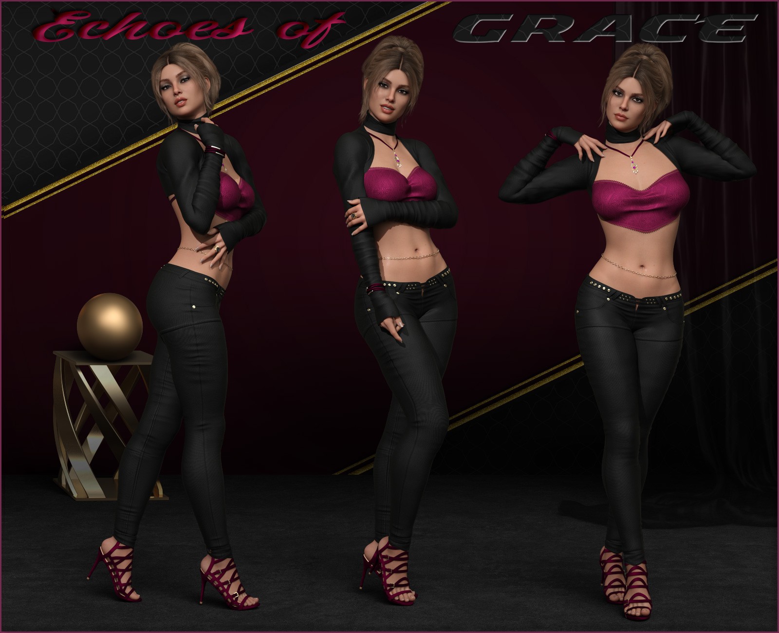 Echoes  Of Grace - Poses for G9F-G8F by N/A