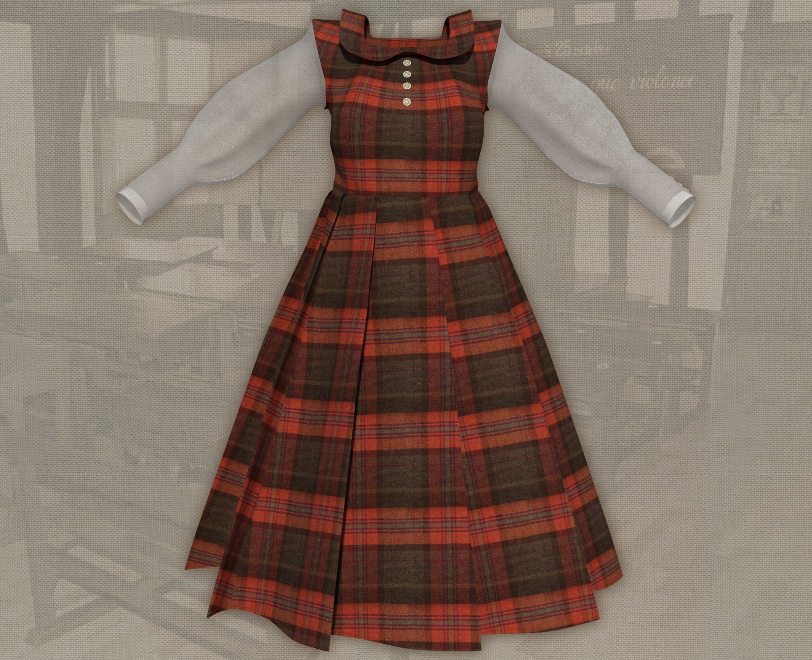 Long Sleeves Dress for La Femme2 by N/A