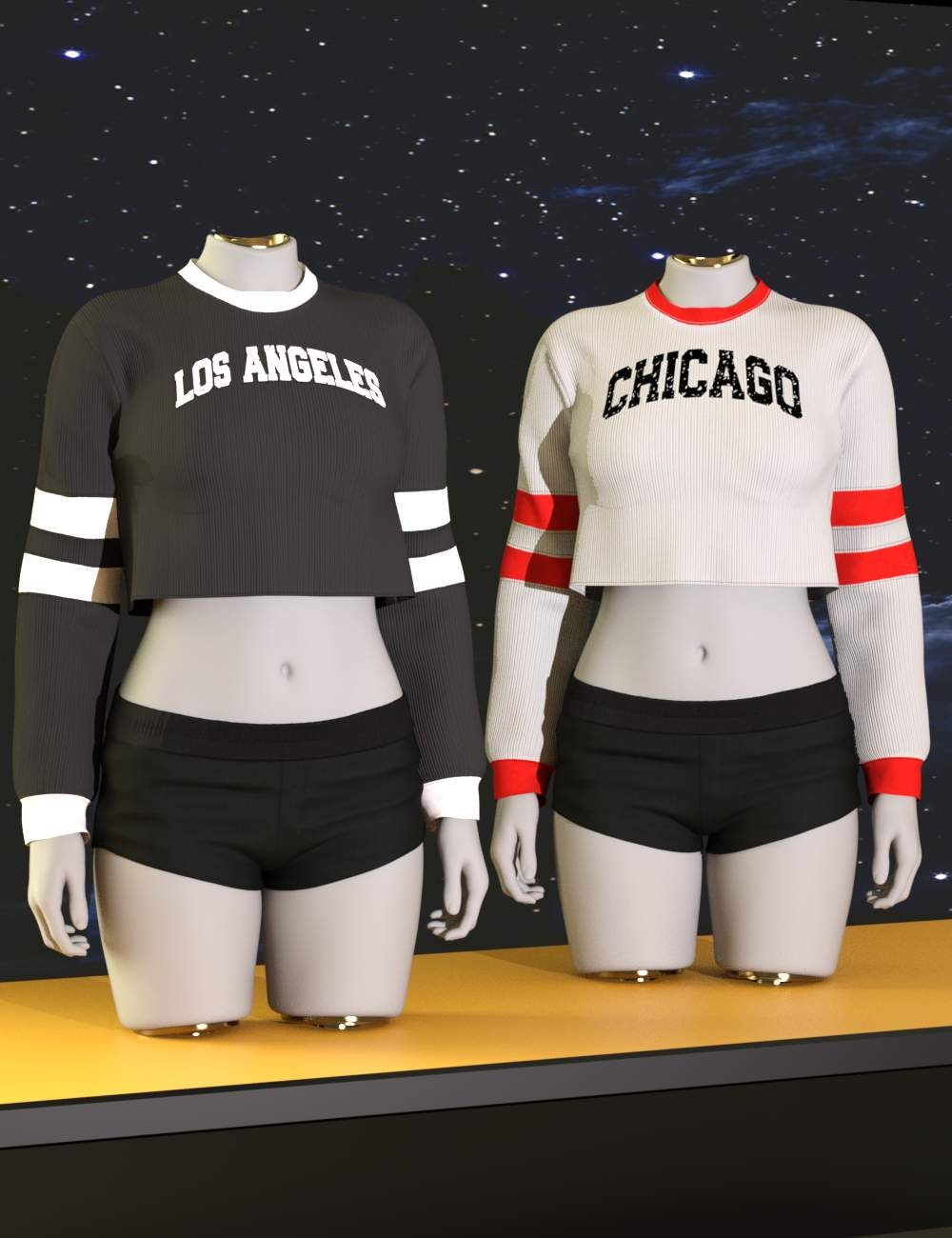3DL Midnight Society for After Hours Crop G8F/G9 by N/A