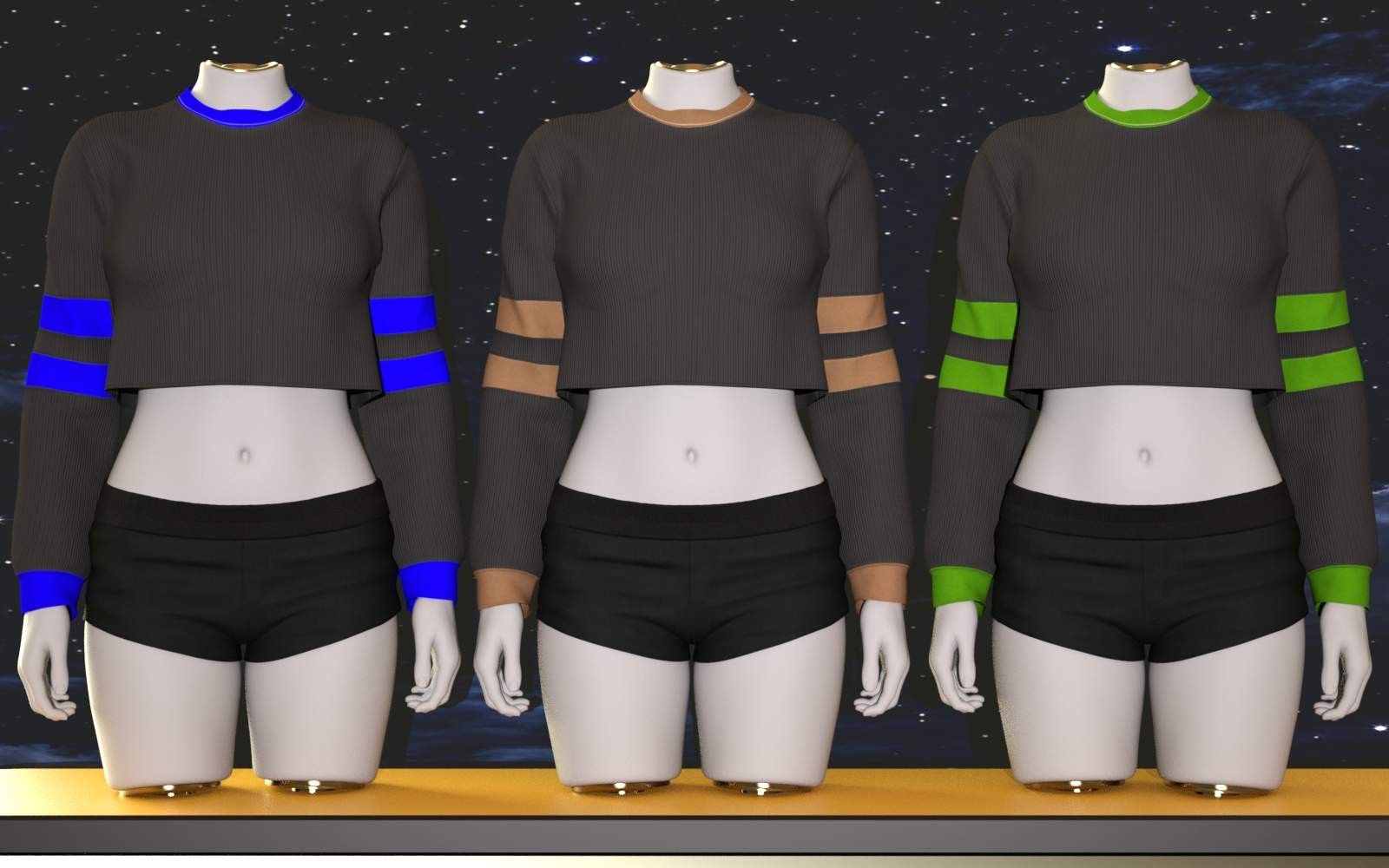 3DL Midnight Society for After Hours Crop G8F/G9 by N/A