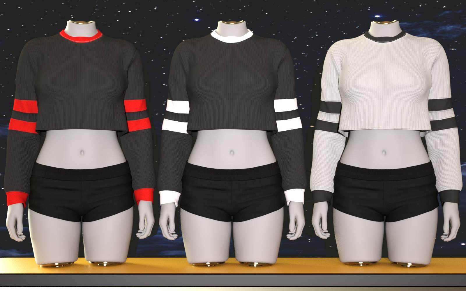 3DL Midnight Society for After Hours Crop G8F/G9 by N/A