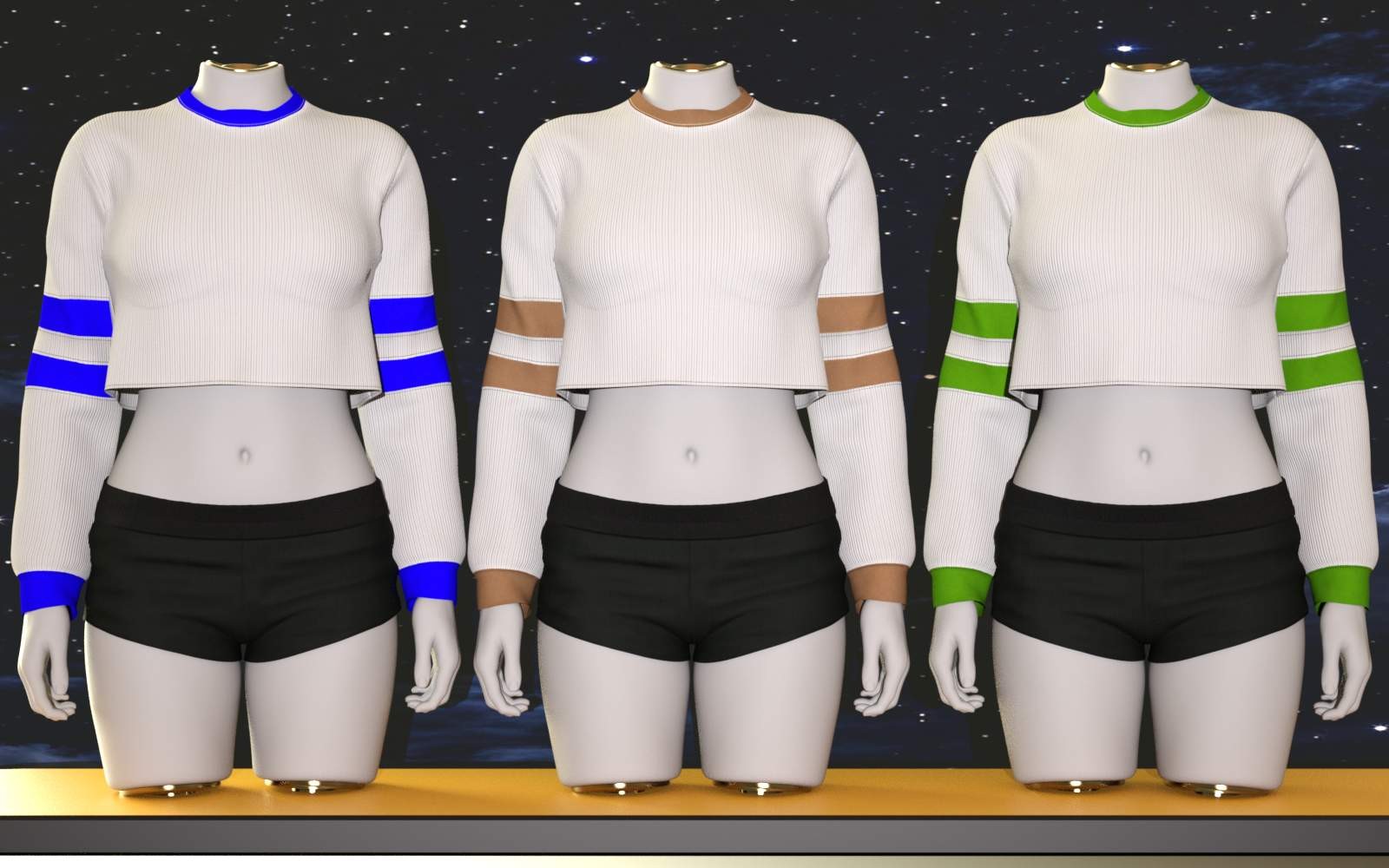 3DL Midnight Society for After Hours Crop G8F/G9 by N/A