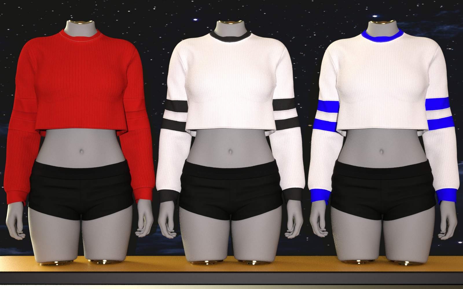 3DL Midnight Society for After Hours Crop G8F/G9 by N/A