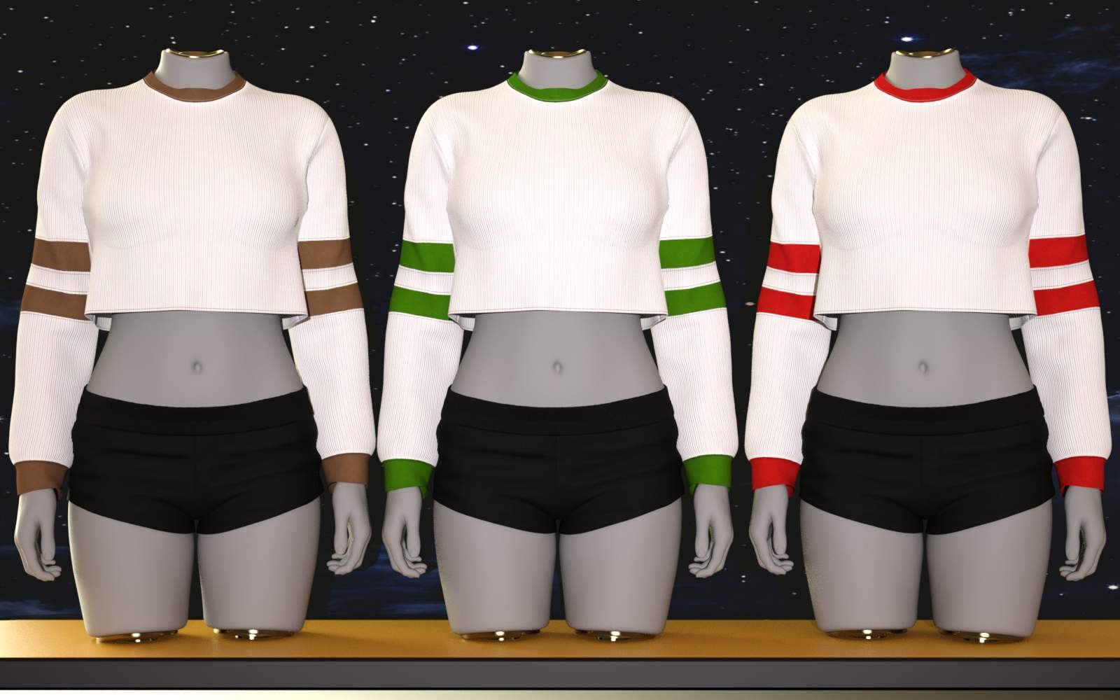 3DL Midnight Society for After Hours Crop G8F/G9 by N/A