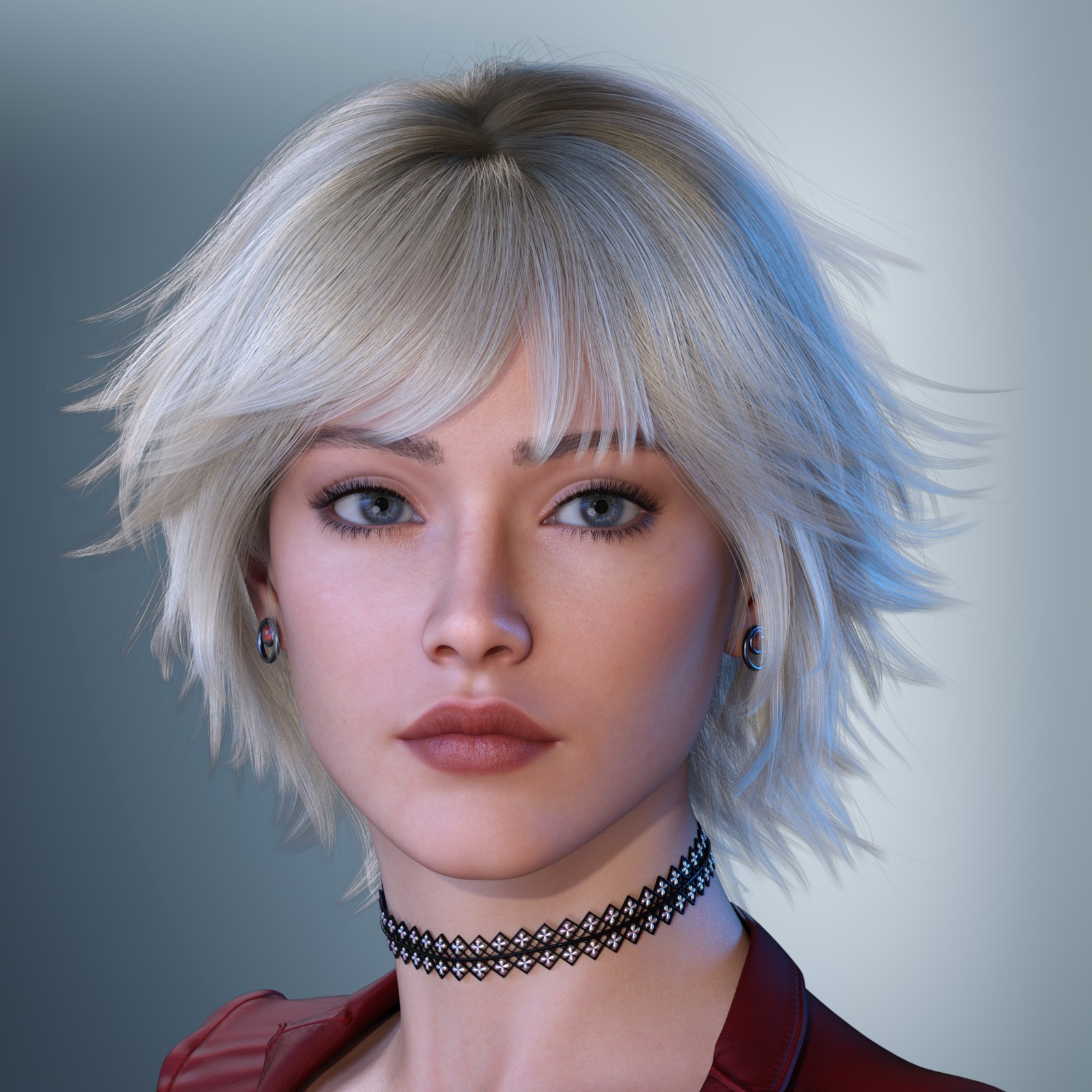 ALO Koralia Hair for Genesis 9, 8 and 8.1 Females by N/A