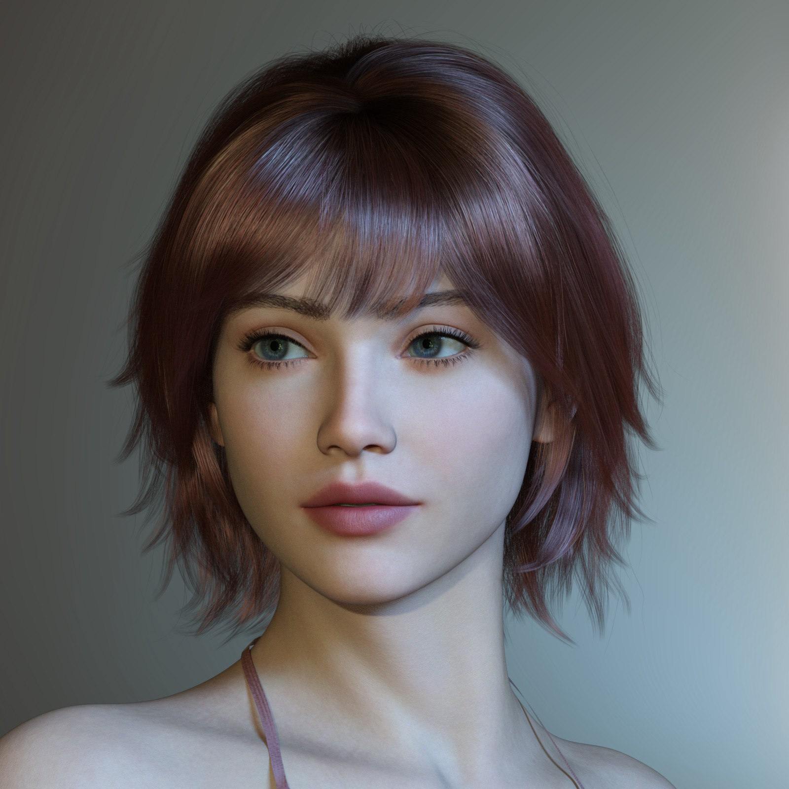 ALO Koralia Hair for Genesis 9, 8 and 8.1 Females by N/A