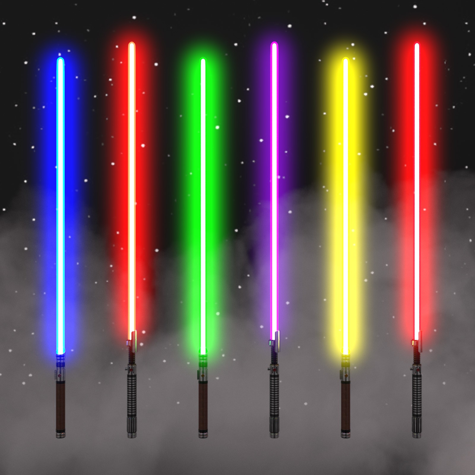 Sci-Fi Props Vol.1 - Plasma Sabers by N/A