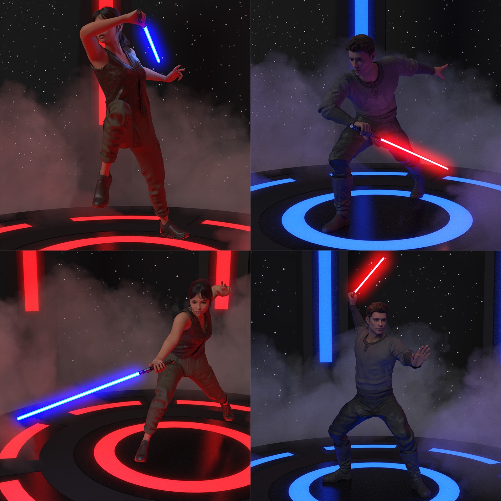 Sci-Fi Props Vol.1 - Plasma Sabers by N/A