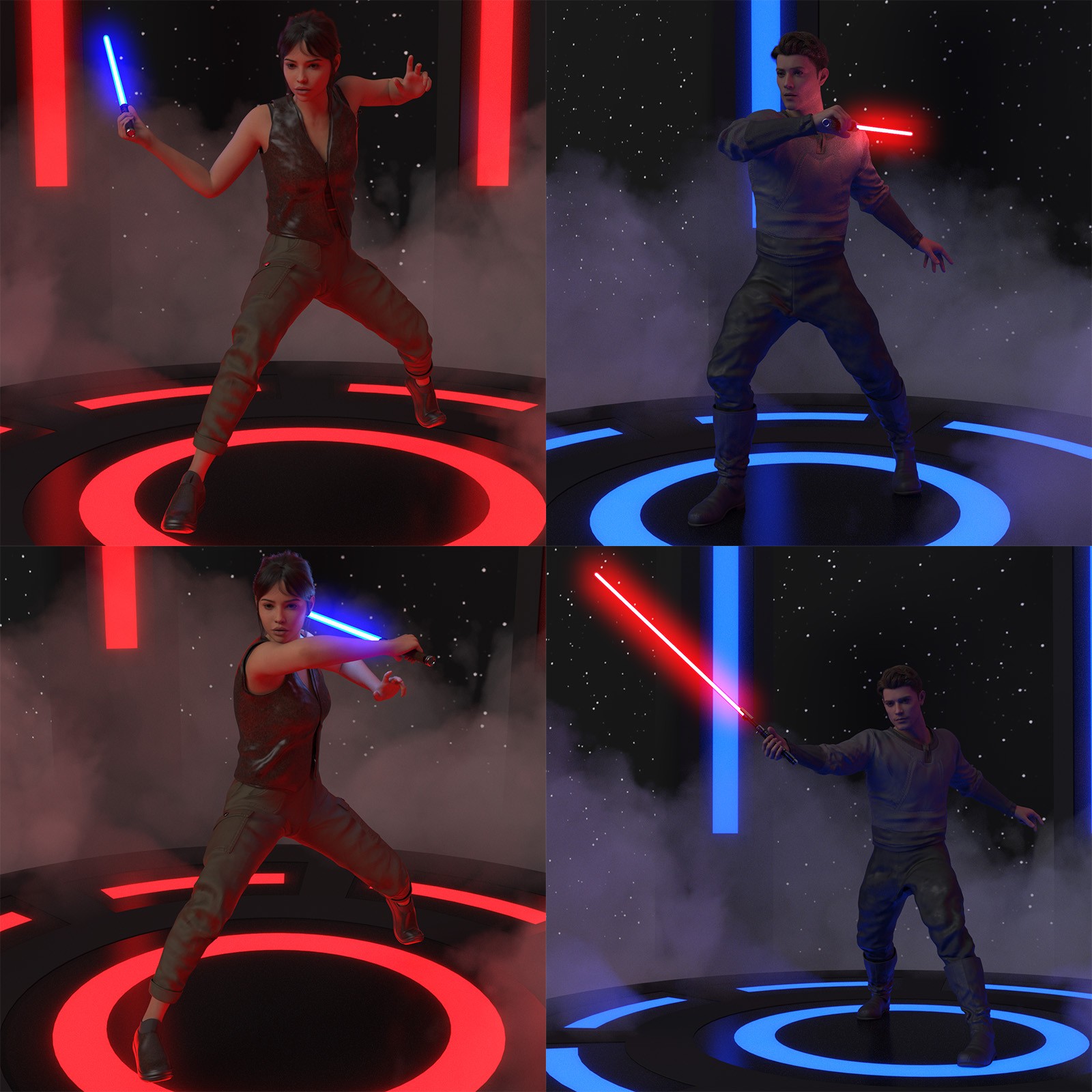 Sci-Fi Props Vol.1 - Plasma Sabers by N/A