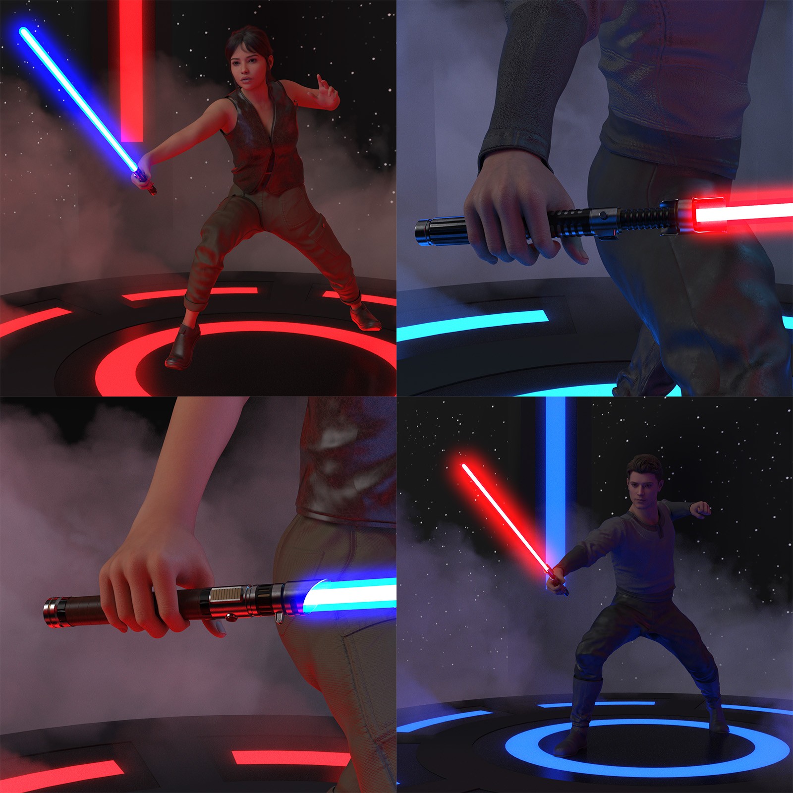 Sci-Fi Props Vol.1 - Plasma Sabers by N/A