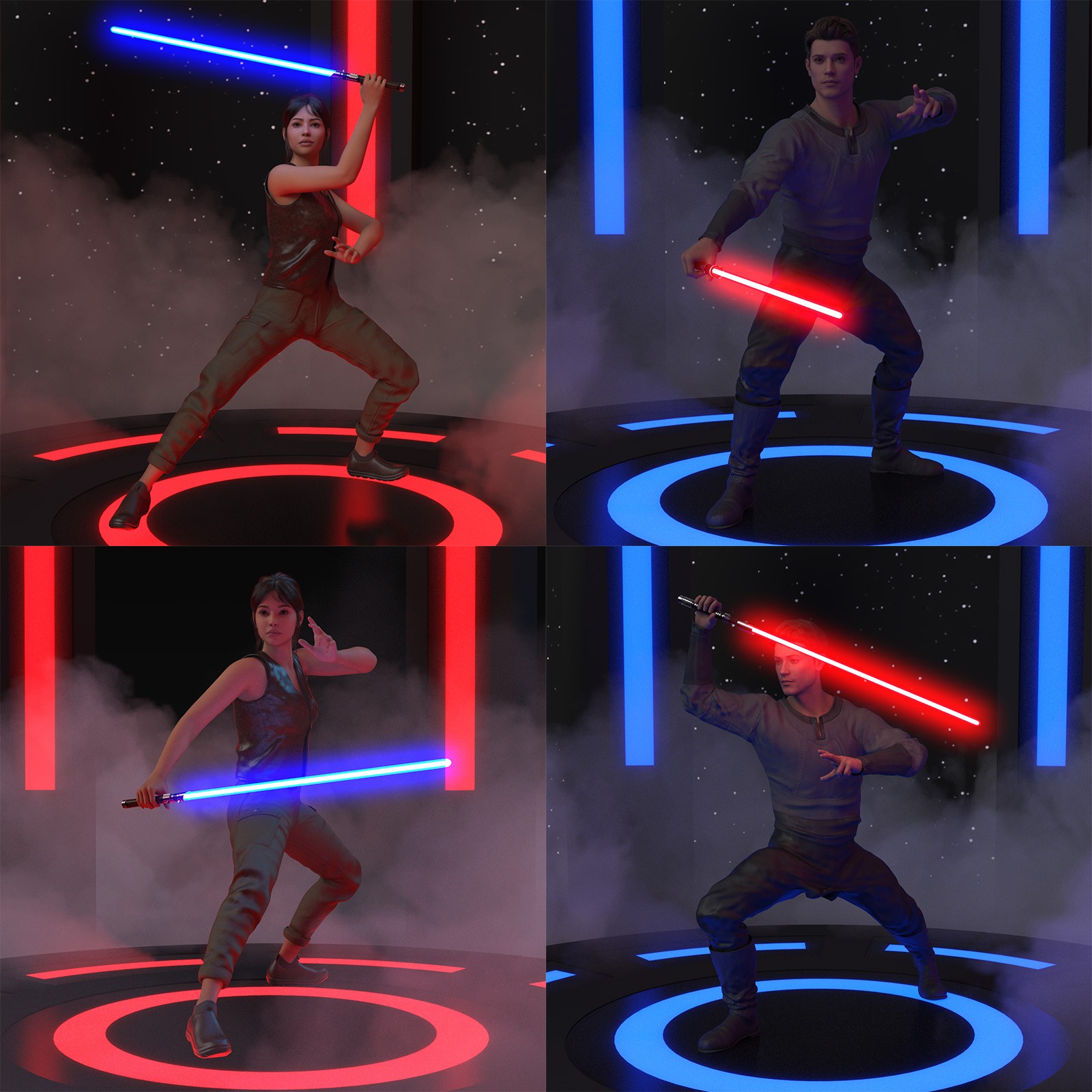 Sci-Fi Props Vol.1 - Plasma Sabers by N/A