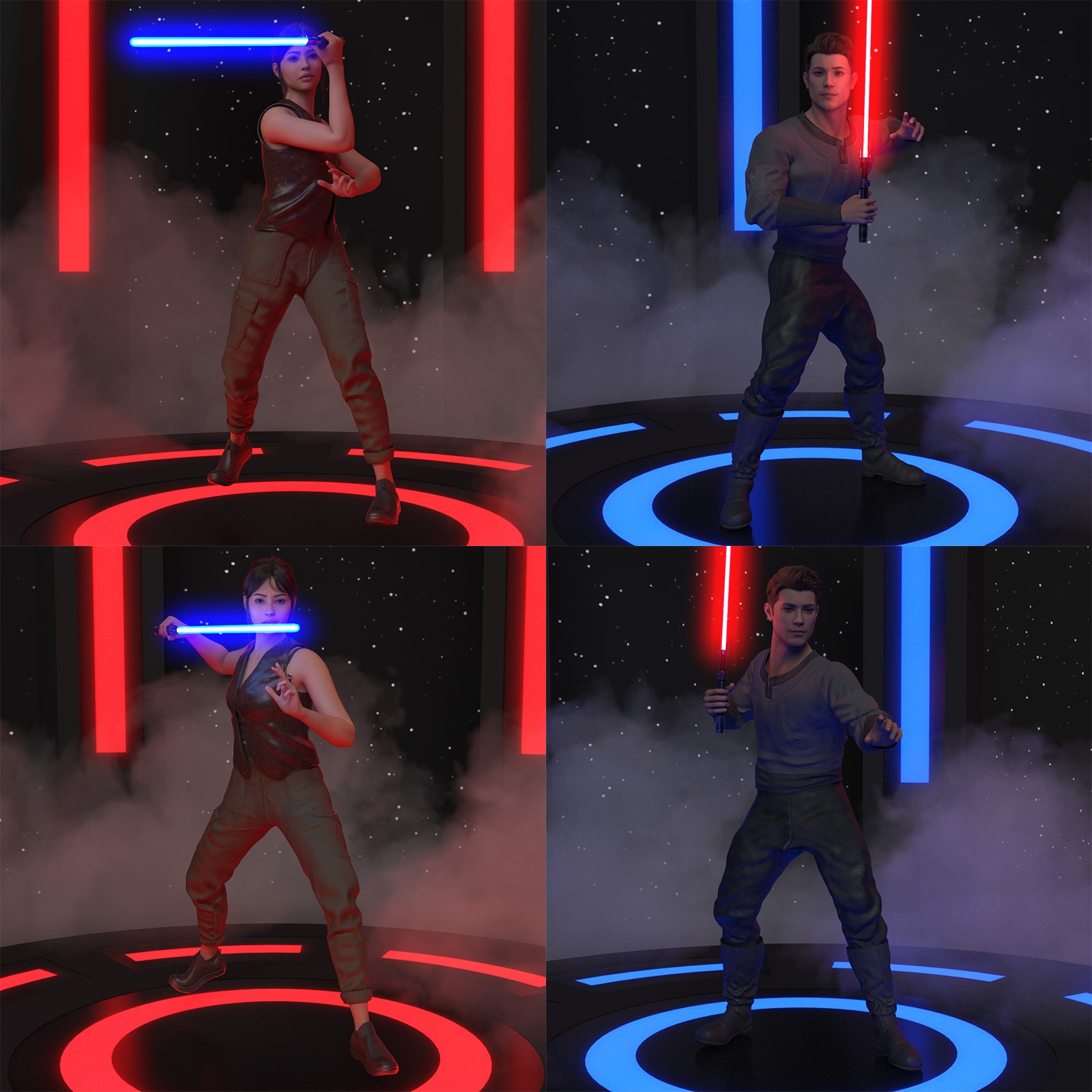 Sci-Fi Props Vol.1 - Plasma Sabers by N/A