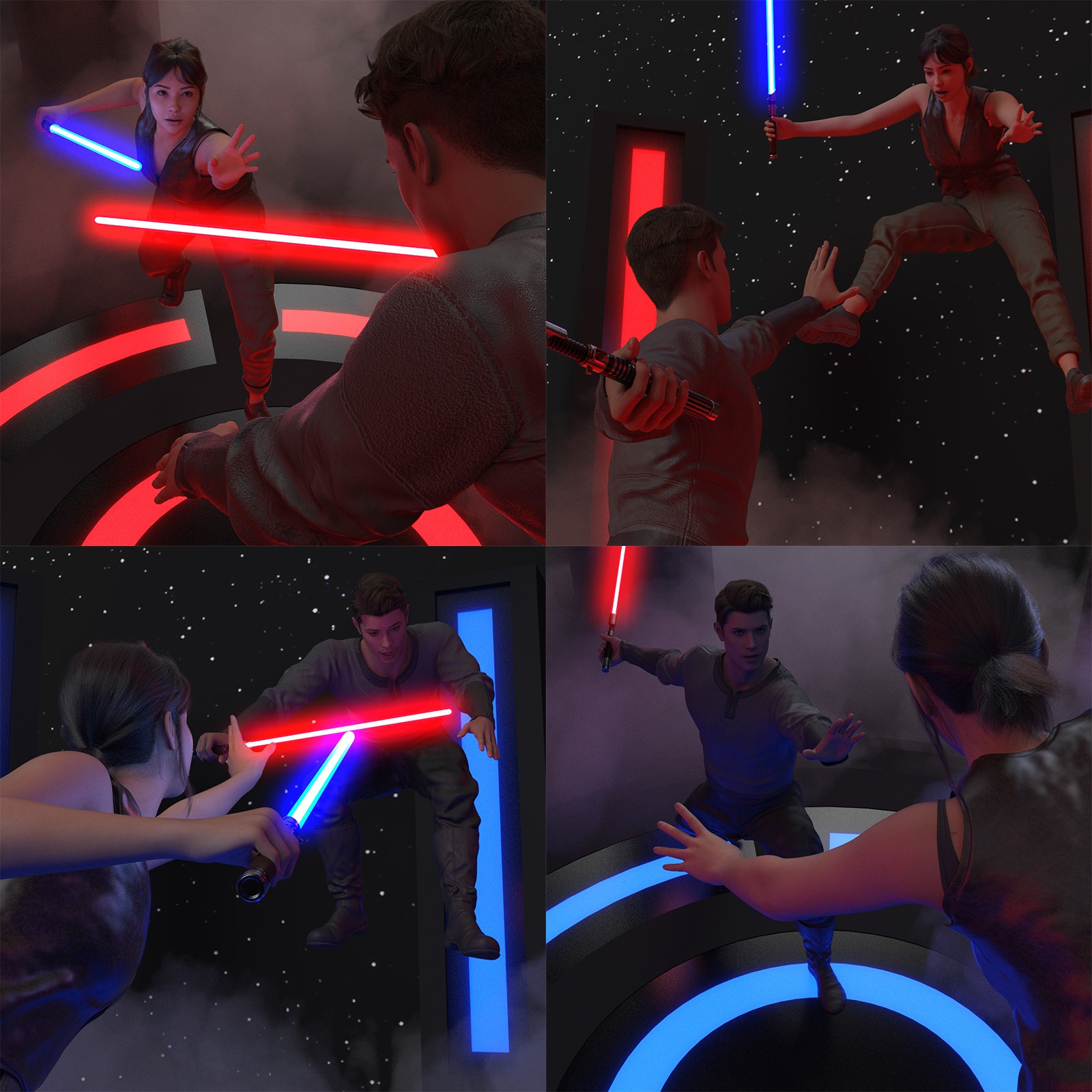 Sci-Fi Props Vol.1 - Plasma Sabers by N/A