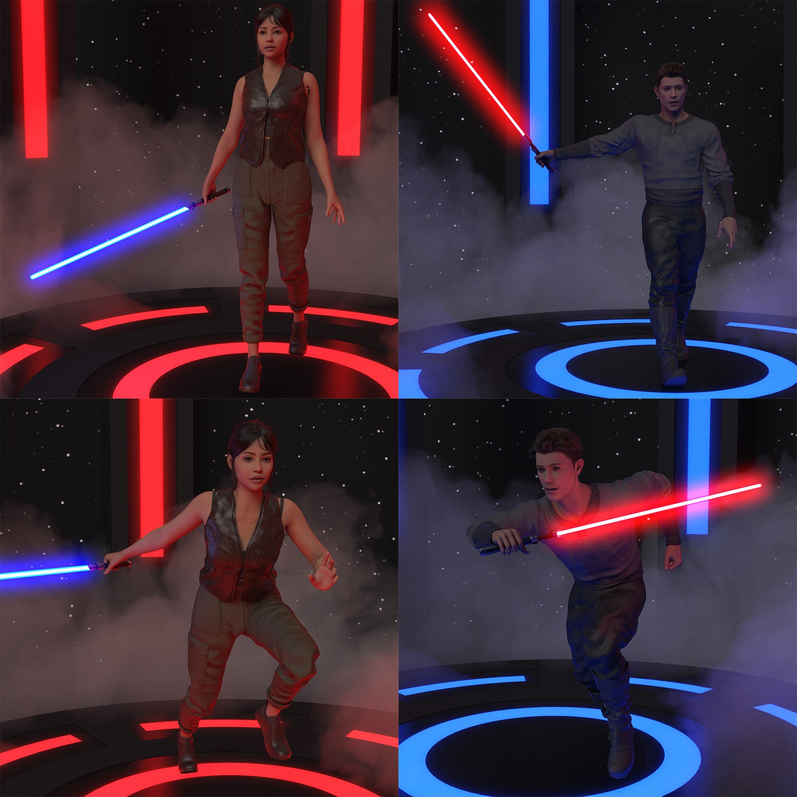 Sci-Fi Props Vol.1 - Plasma Sabers by N/A