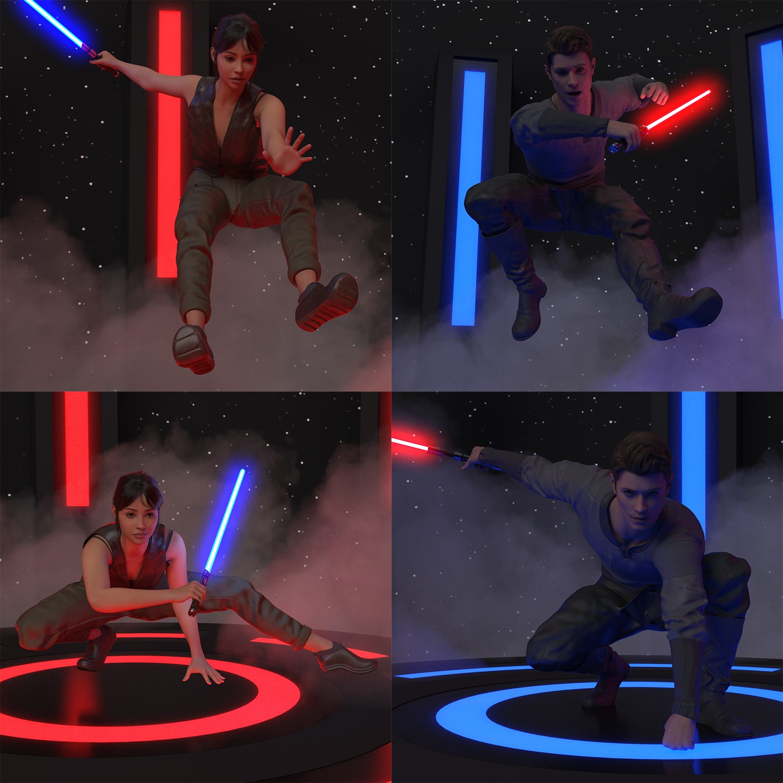 Sci-Fi Props Vol.1 - Plasma Sabers by N/A