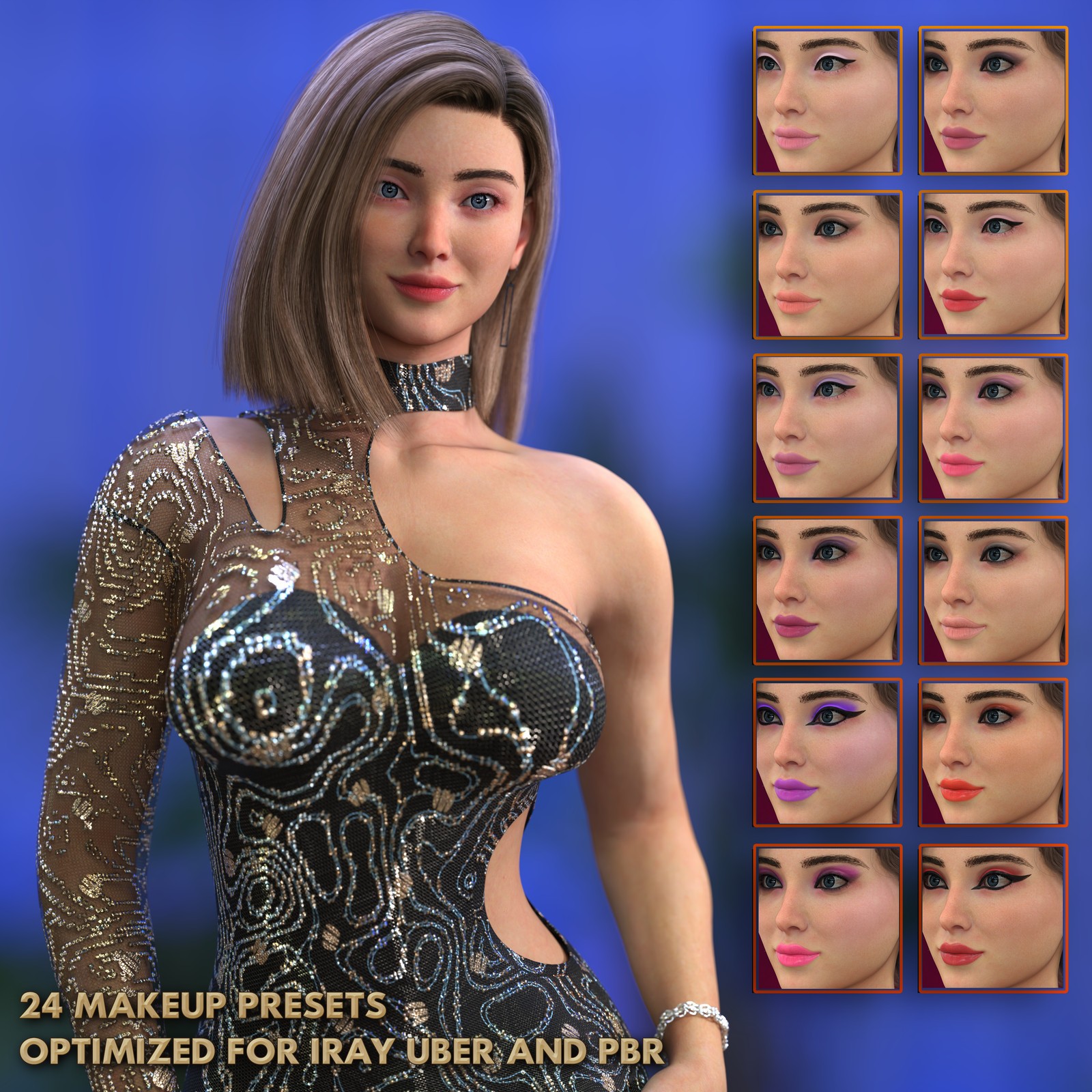 DD Elara HR for Genesis 9 Female by N/A