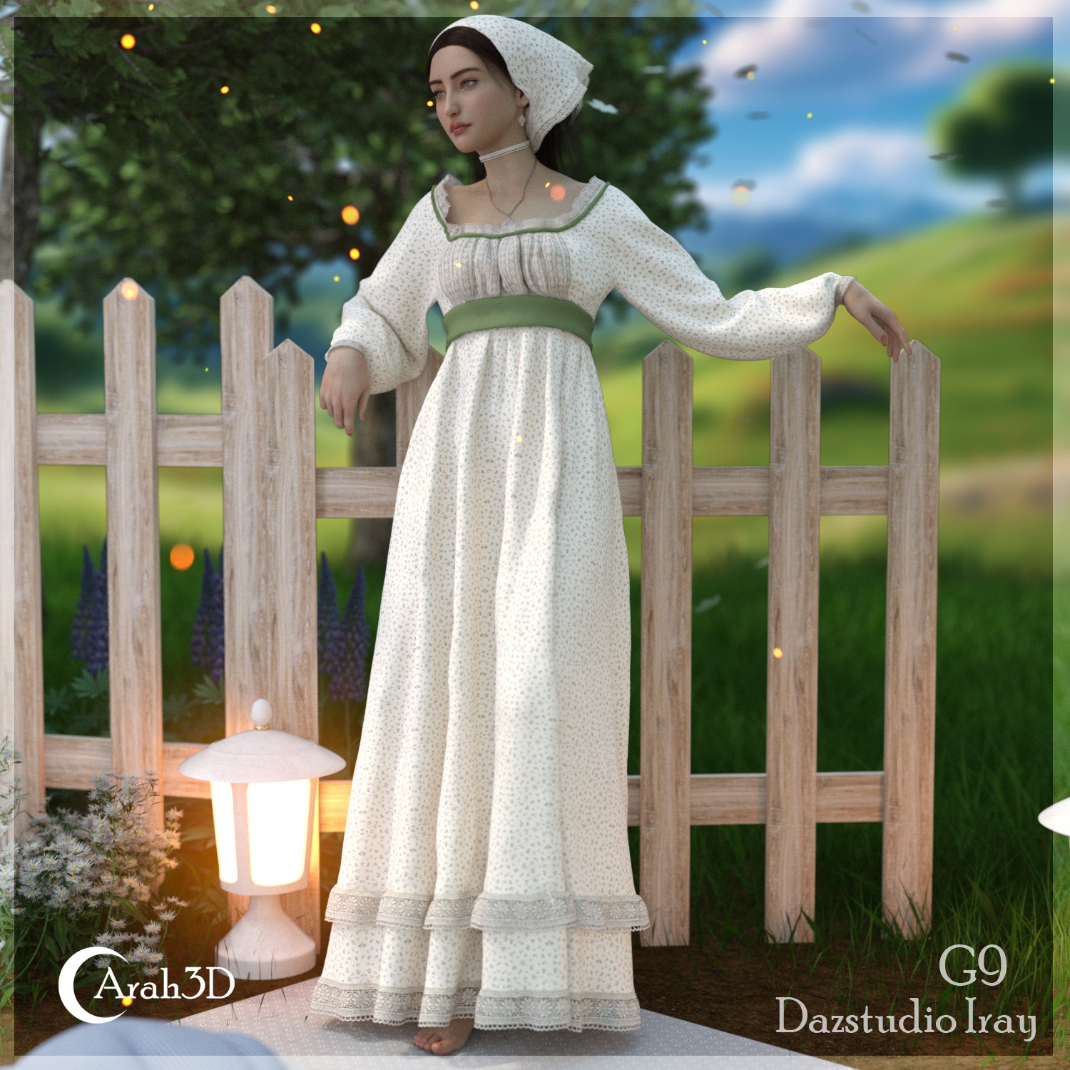 Arah3D Cottage Girl for G8F and G9 by N/A