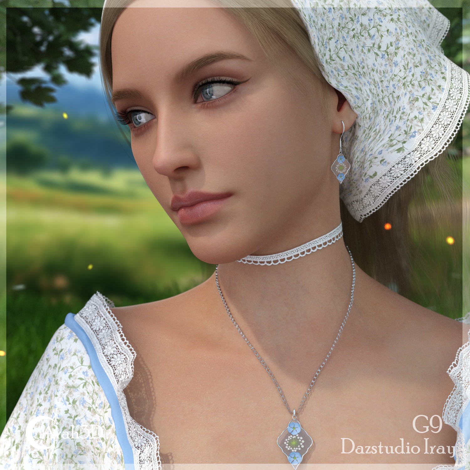 Arah3D Cottage Girl for G8F and G9 by N/A
