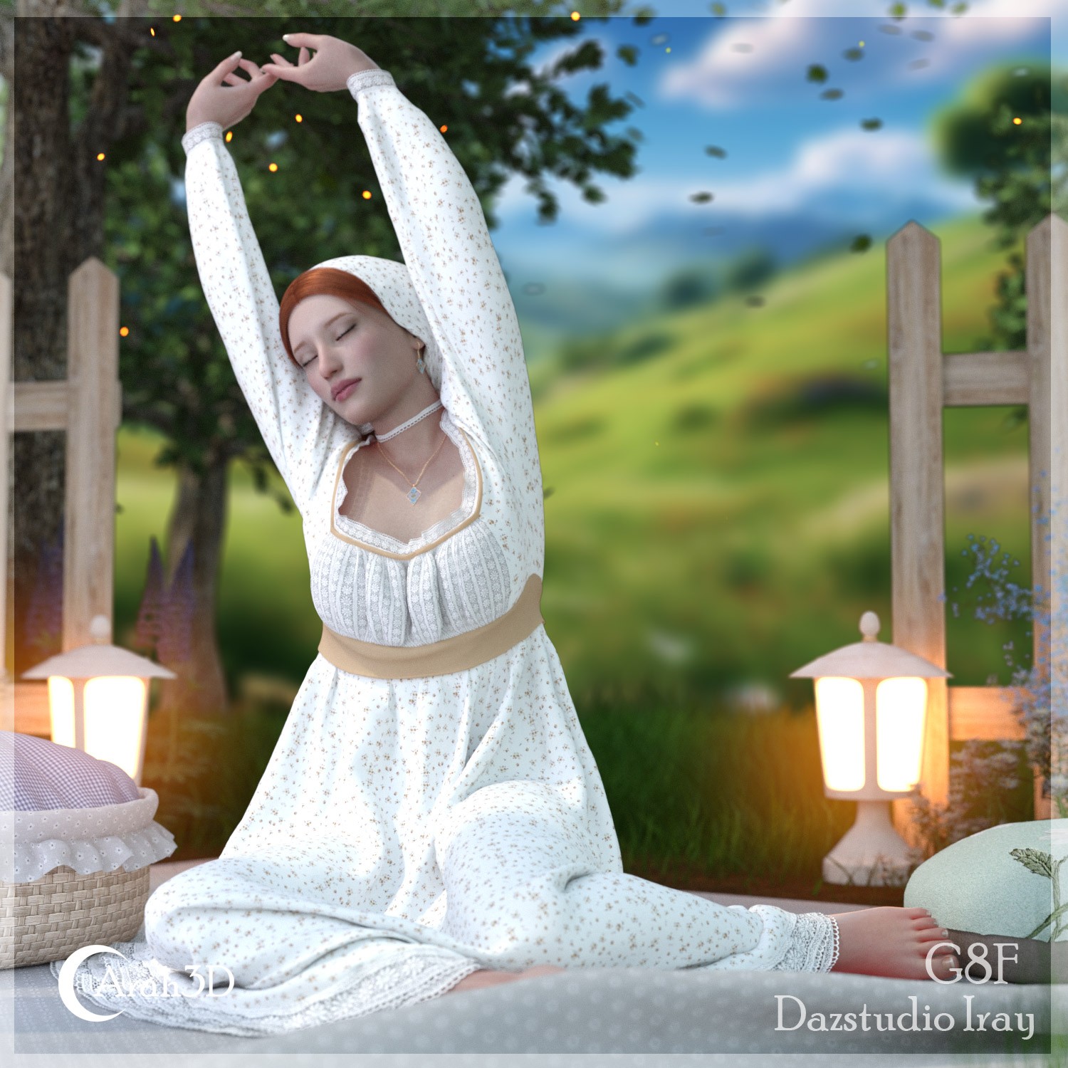 Arah3D Cottage Girl for G8F and G9 by N/A