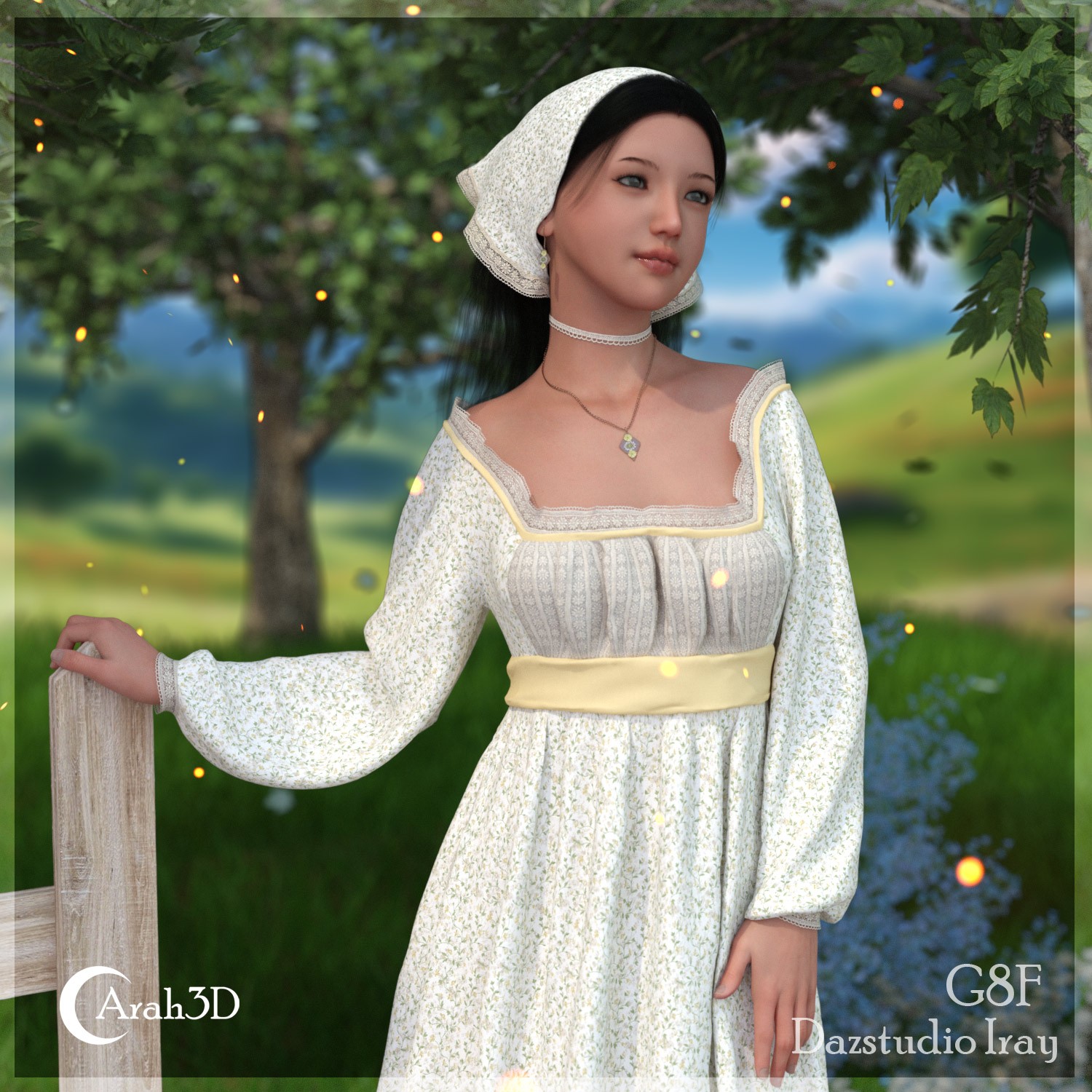 Arah3D Cottage Girl for G8F and G9 by N/A