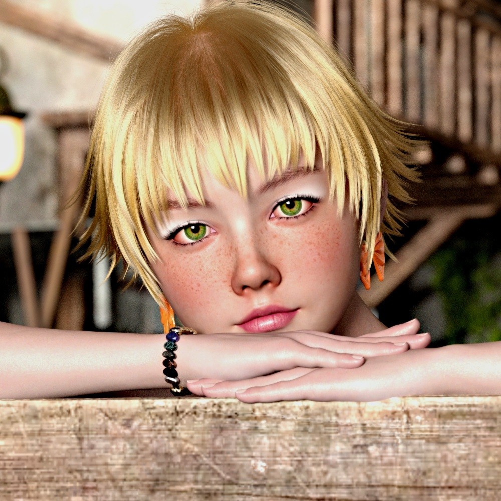 Q321 Casie for Genesis 8 Female by N/A