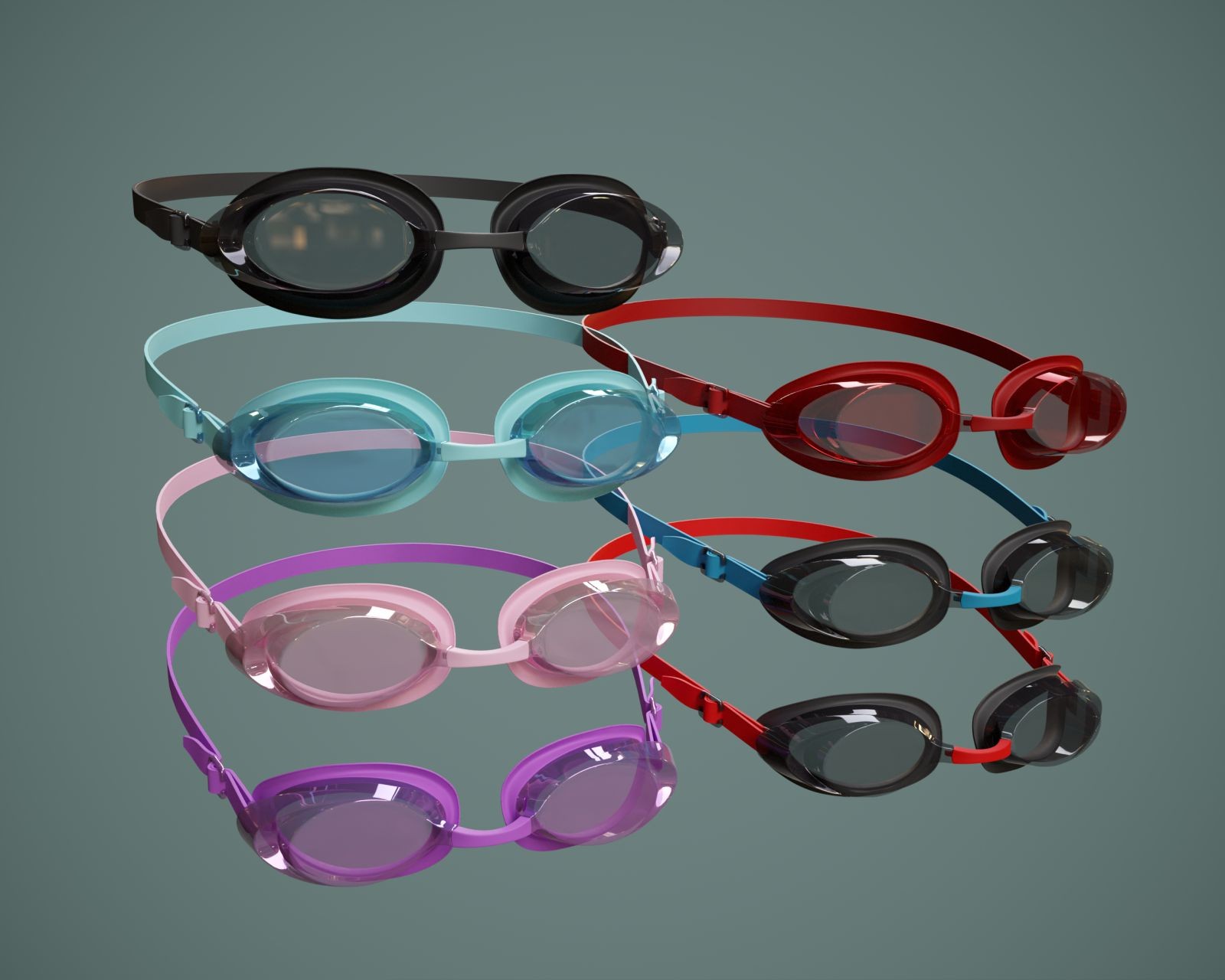 Swim Goggles for Genesis 9 by N/A