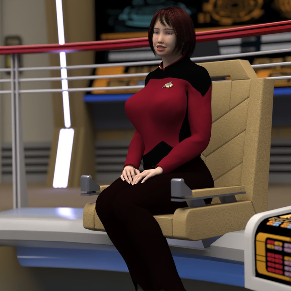 SFU TNG 2366 Outfit for La Femme 2 for Poser by N/A
