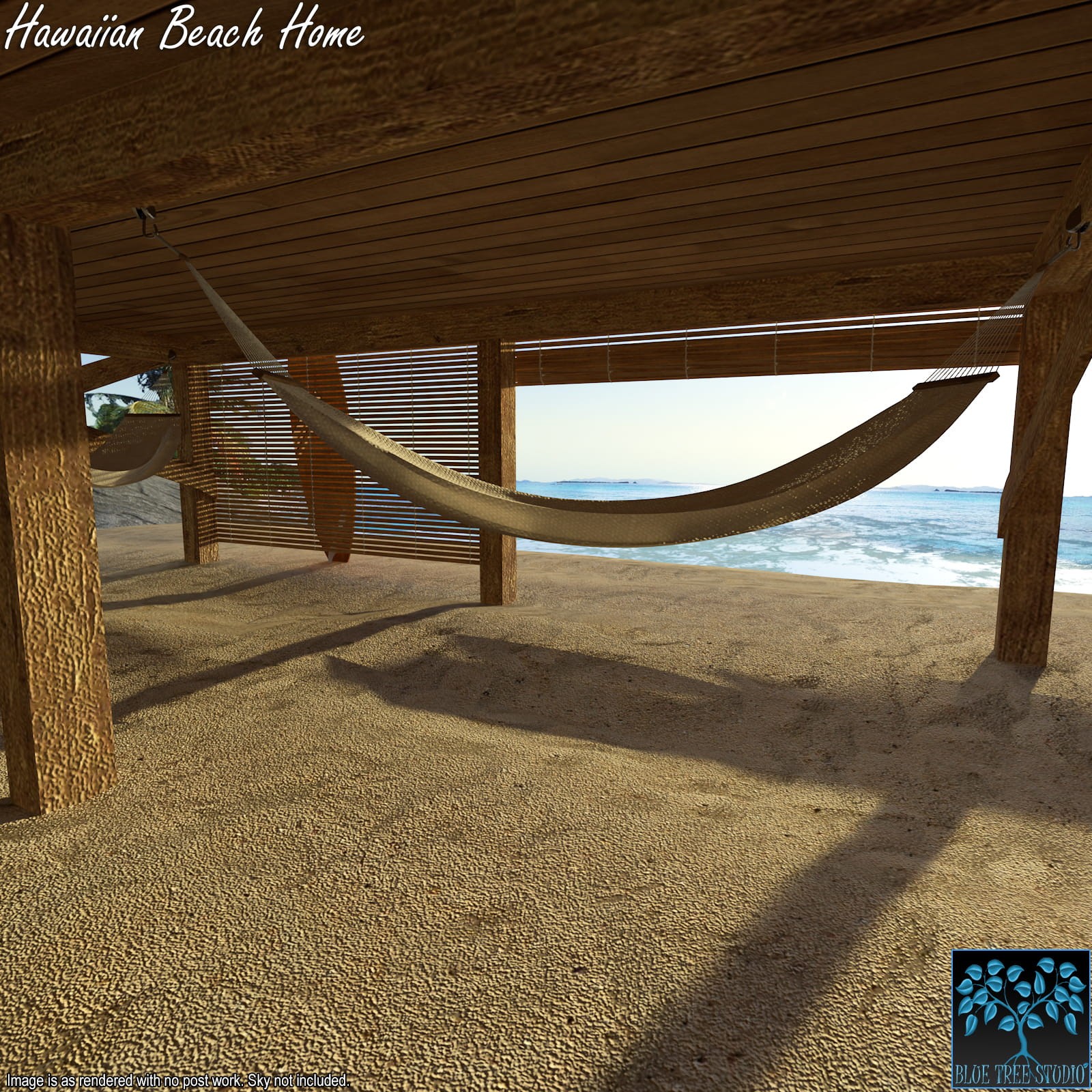 Hawaiian Beach Home for Poser by N/A