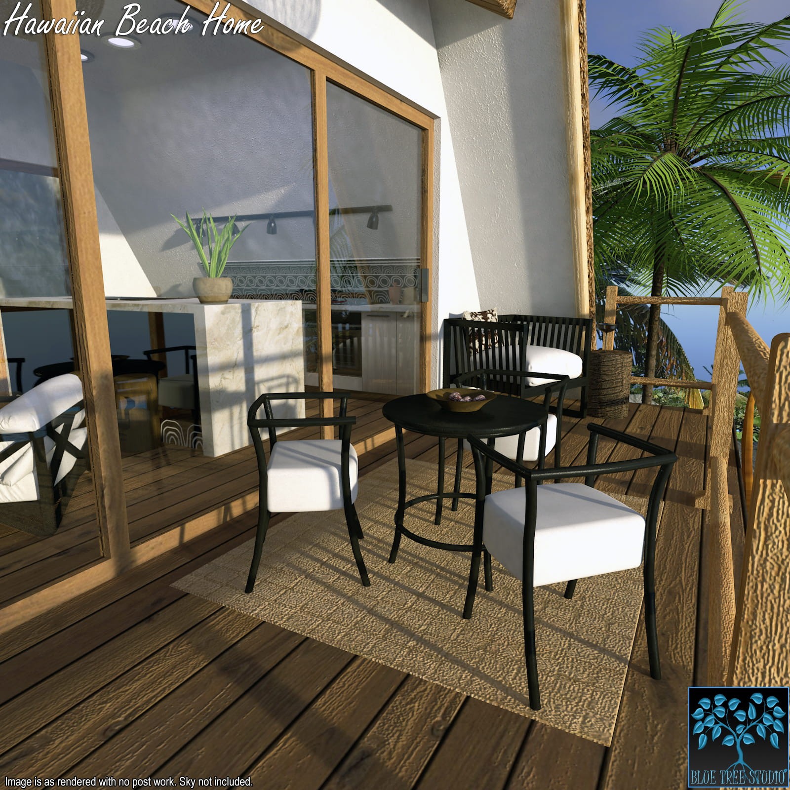 Hawaiian Beach Home for Daz by N/A