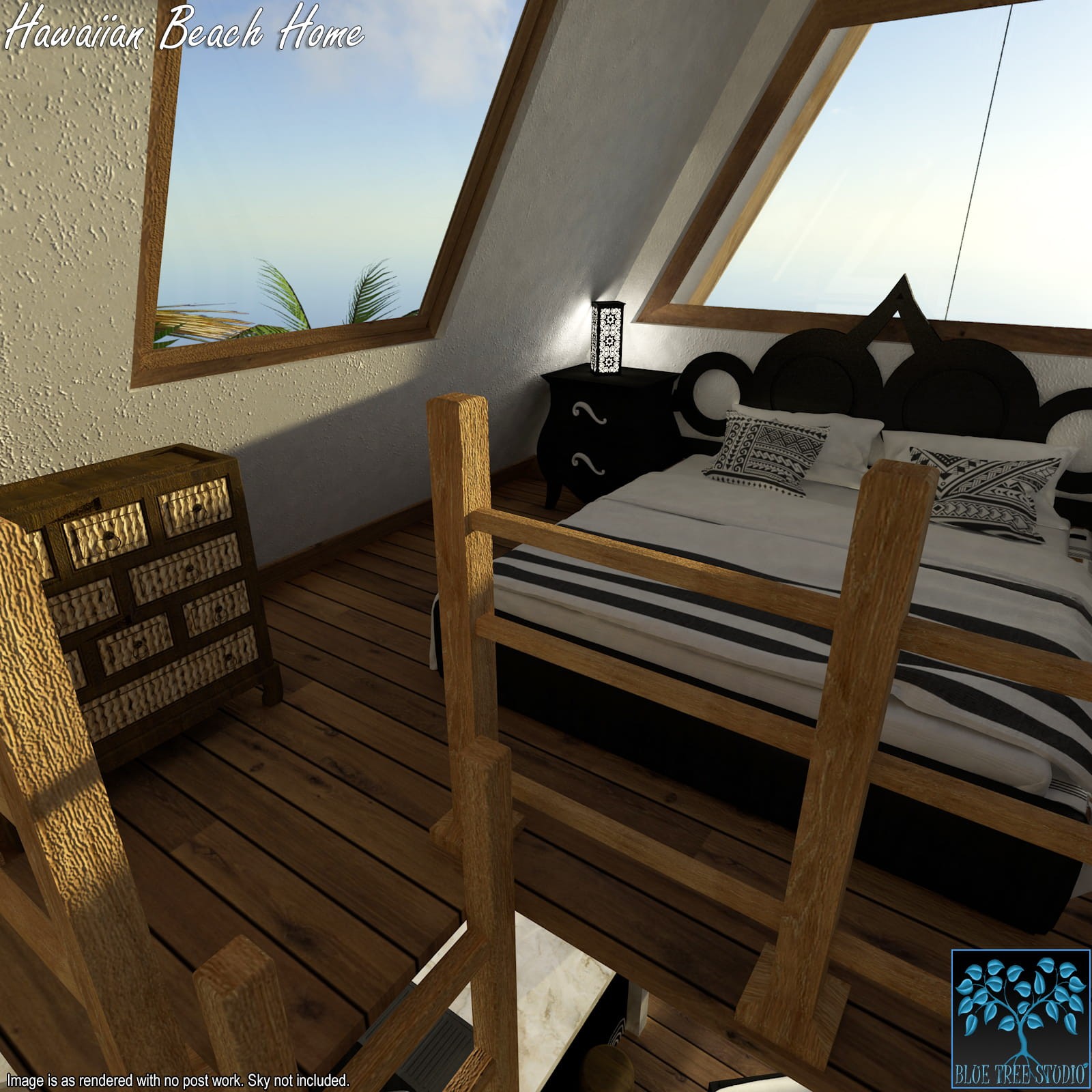 Hawaiian Beach Home for Daz by N/A