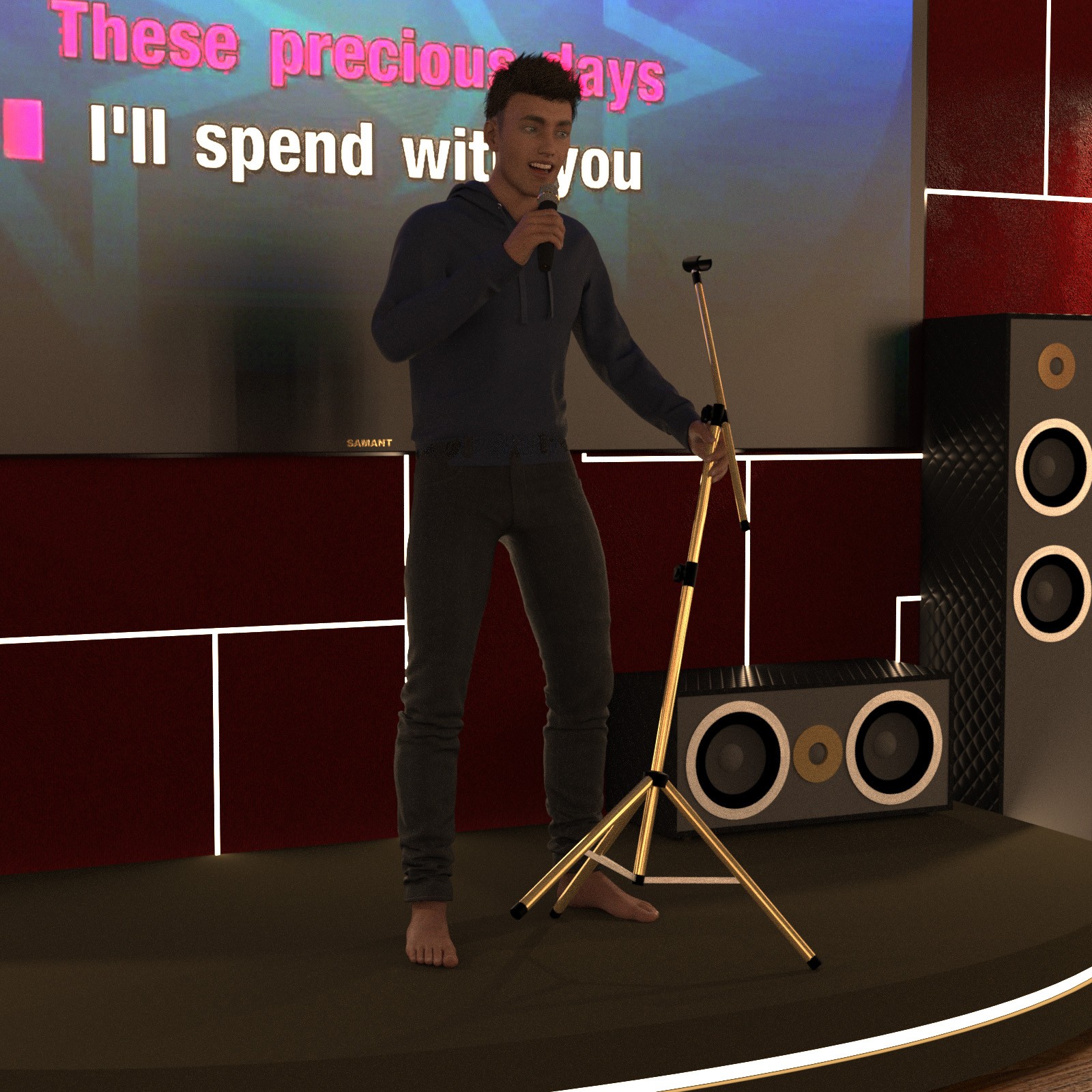 SAMANT Karaoke_POSES by N/A