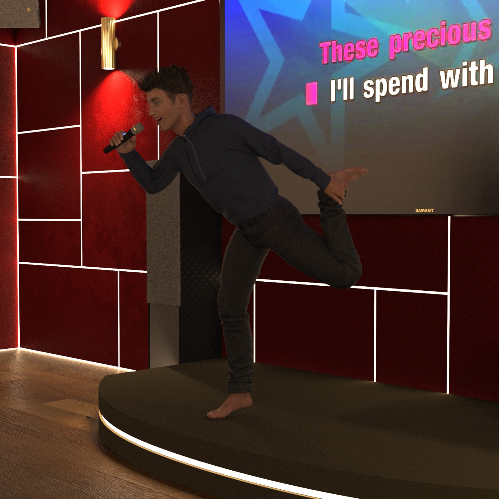 SAMANT Karaoke_POSES by N/A