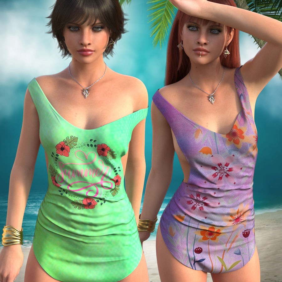 DA-Summer for dForce Mini Tank Dress G8FG8.1F G9 by Sveva by N/A