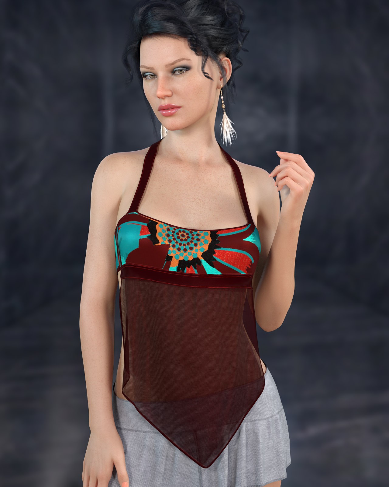 dforce - Mirage Halter Top - Genesis 8 by N/A