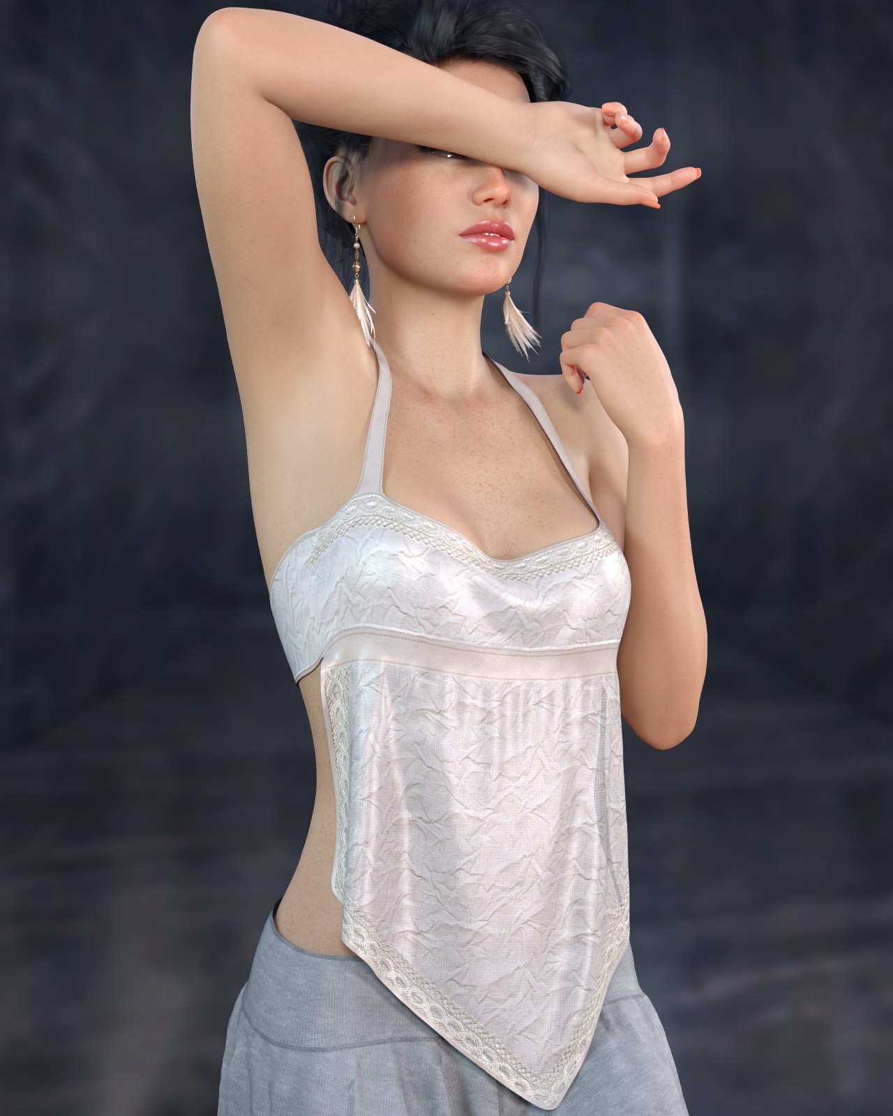 dforce - Mirage Halter Top - Genesis 8 by N/A