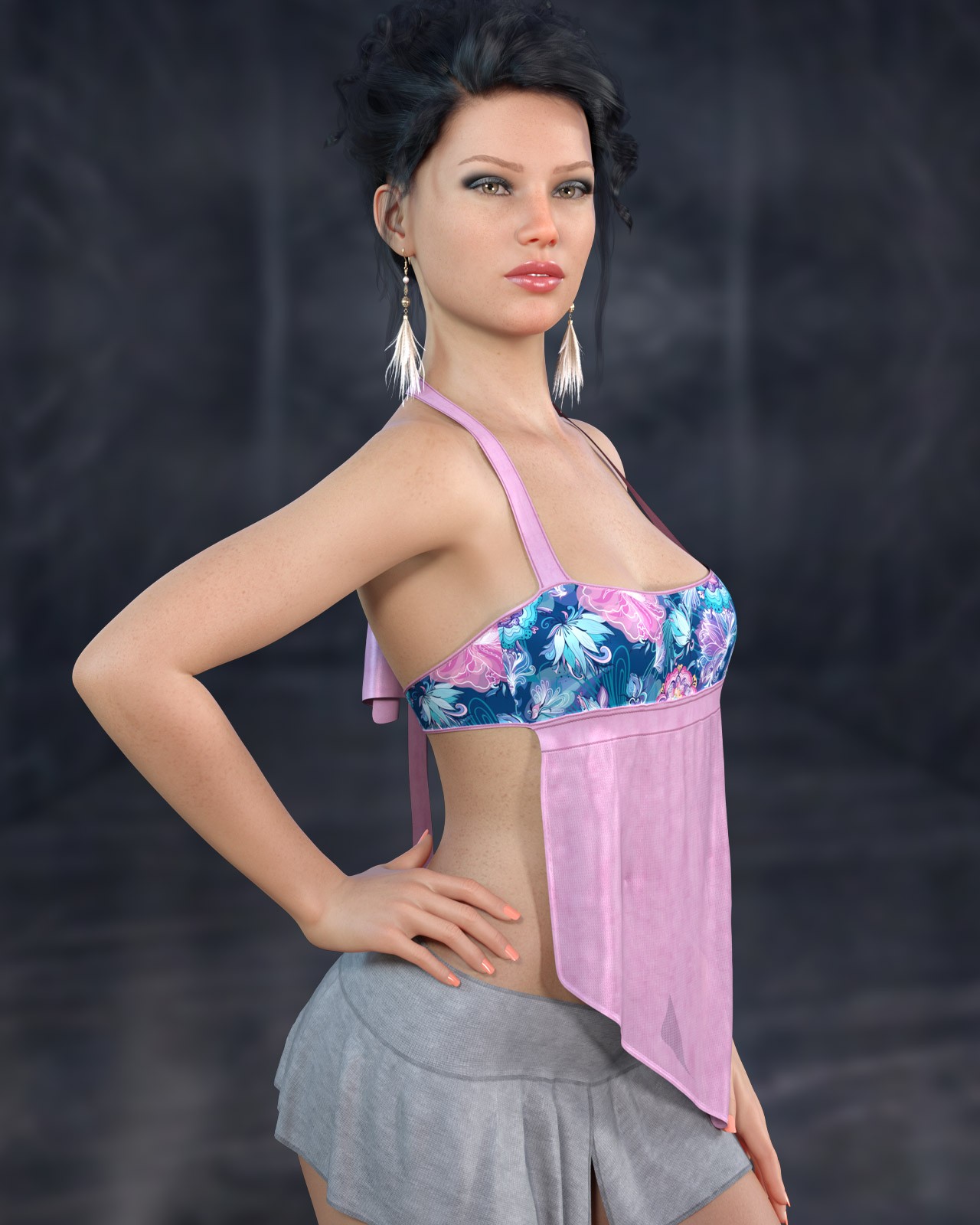 dforce - Mirage Halter Top - Genesis 8 by N/A