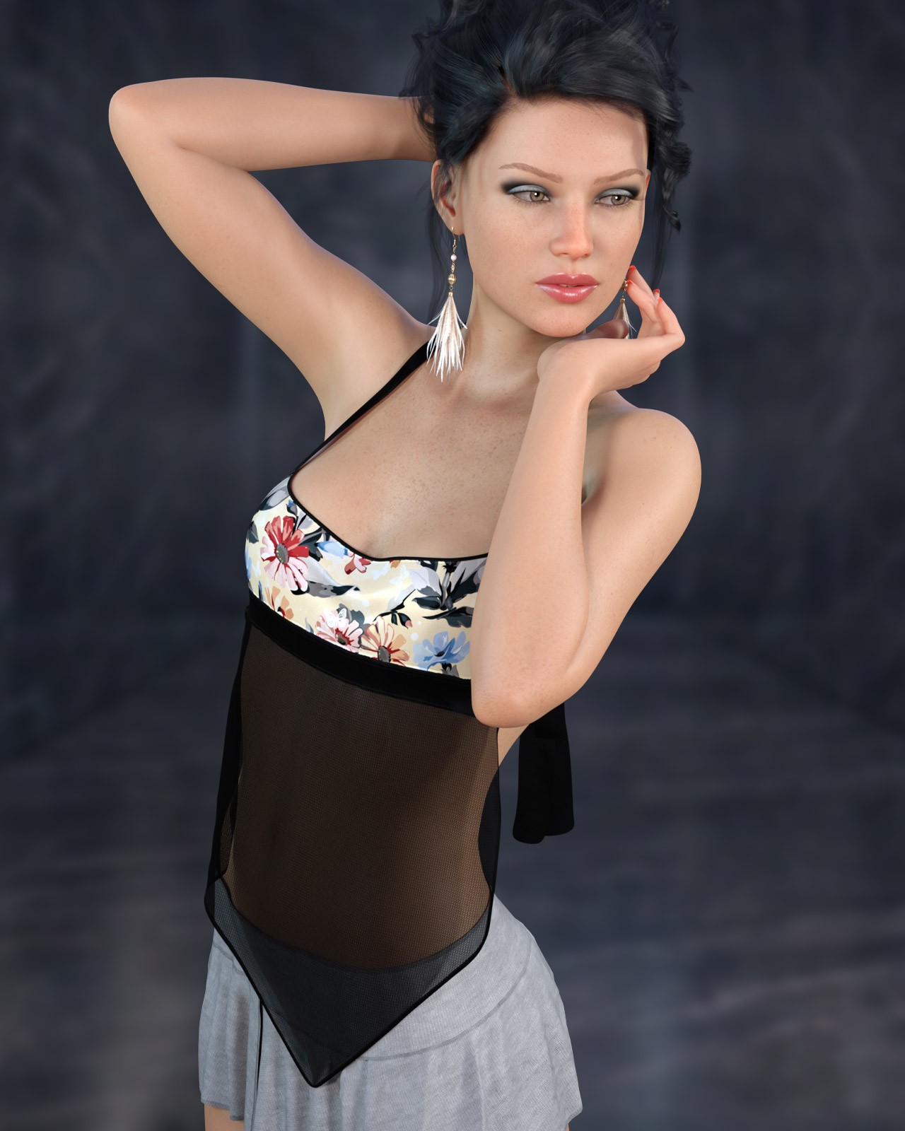 dforce - Mirage Halter Top - Genesis 8 by N/A