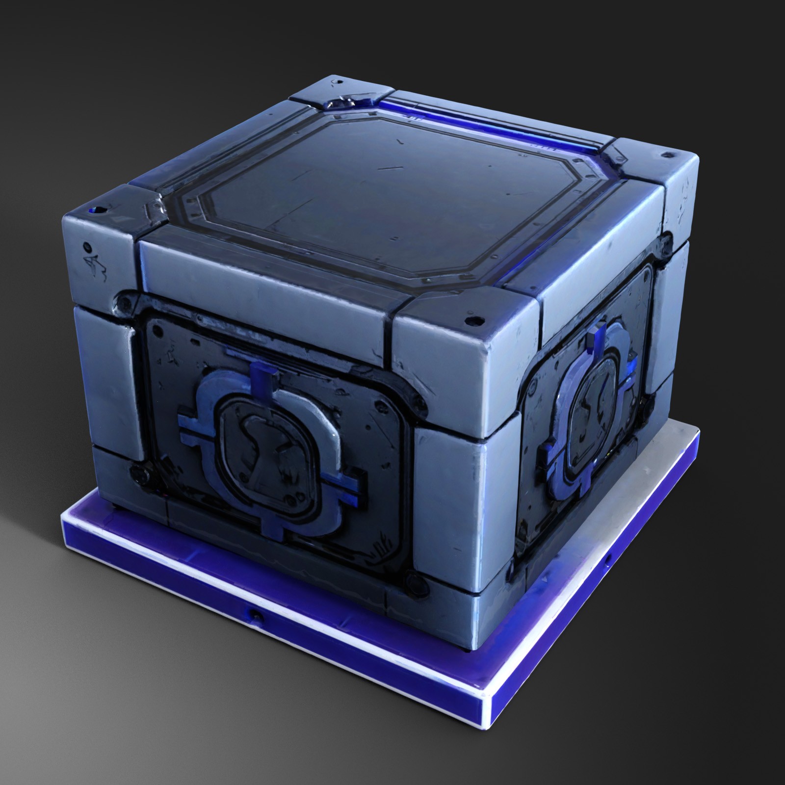 Cyberpunk Display Pedestals by N/A