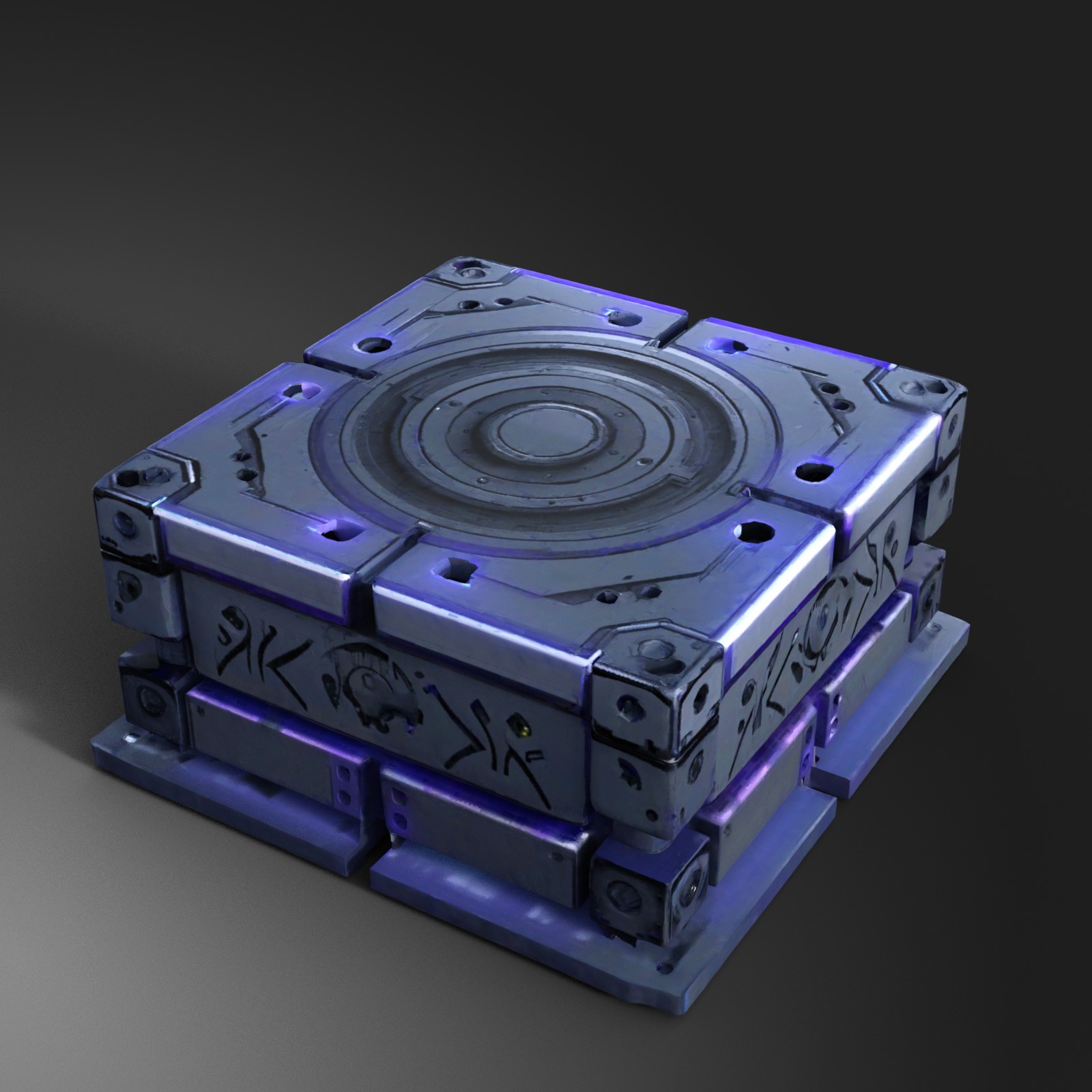 Cyberpunk Display Pedestals by N/A