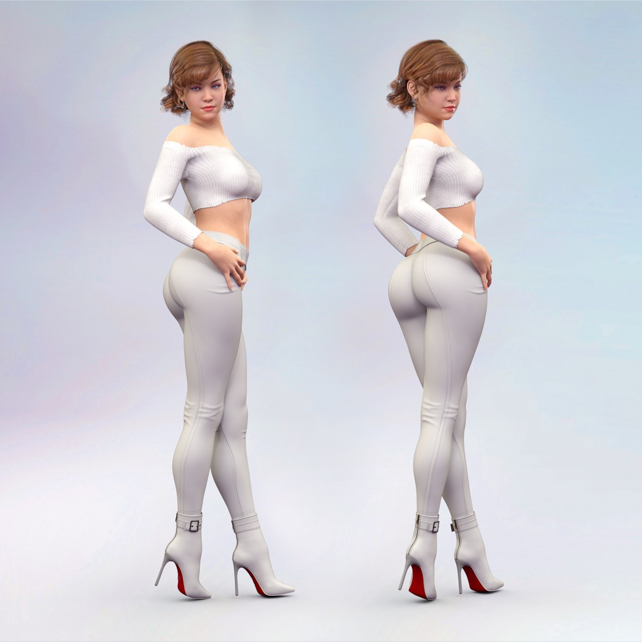 Top Model Poses For Genesis 8/8.1/9F by N/A